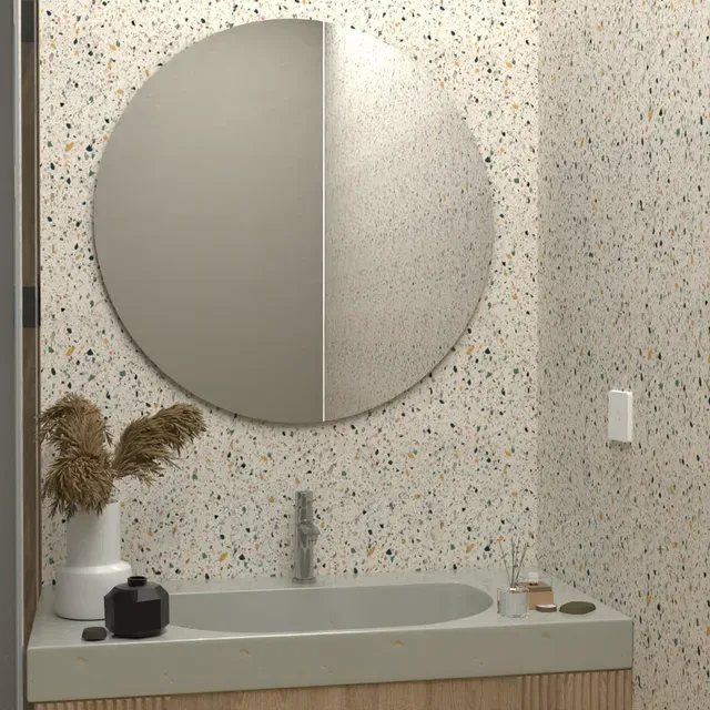 Miniatura lateral de Espejo Capri  Vidrio Circular