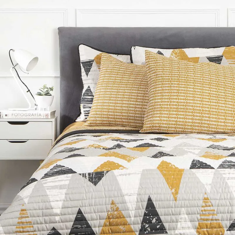 Miniatura de Set Quilt  Juego de Sbanas Casanova King Anibal