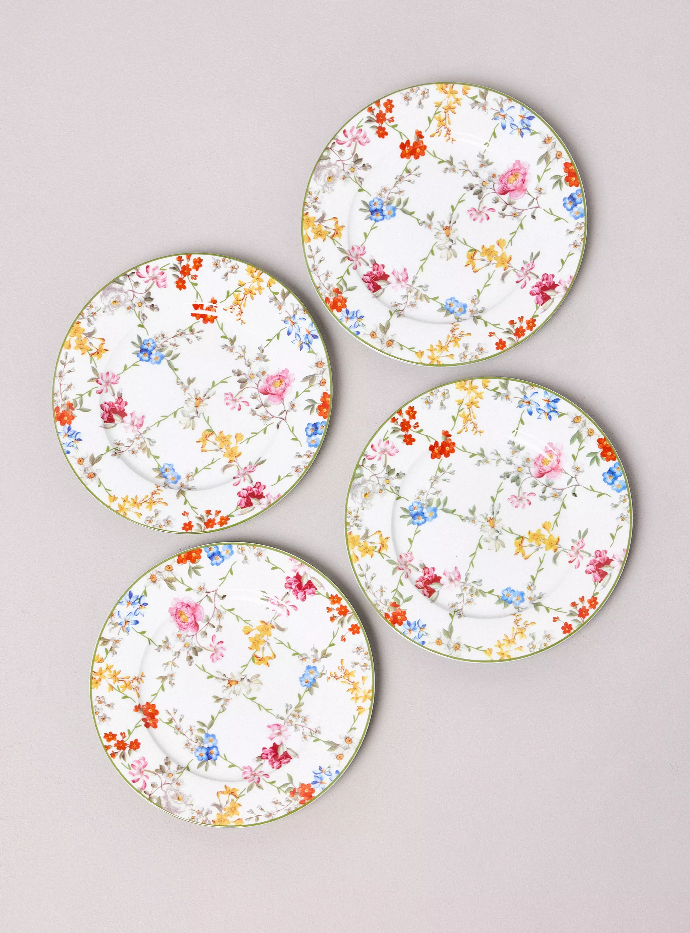 Imagen ampliada #1 para Set de 4 Platos 19 cm Garden Dreams