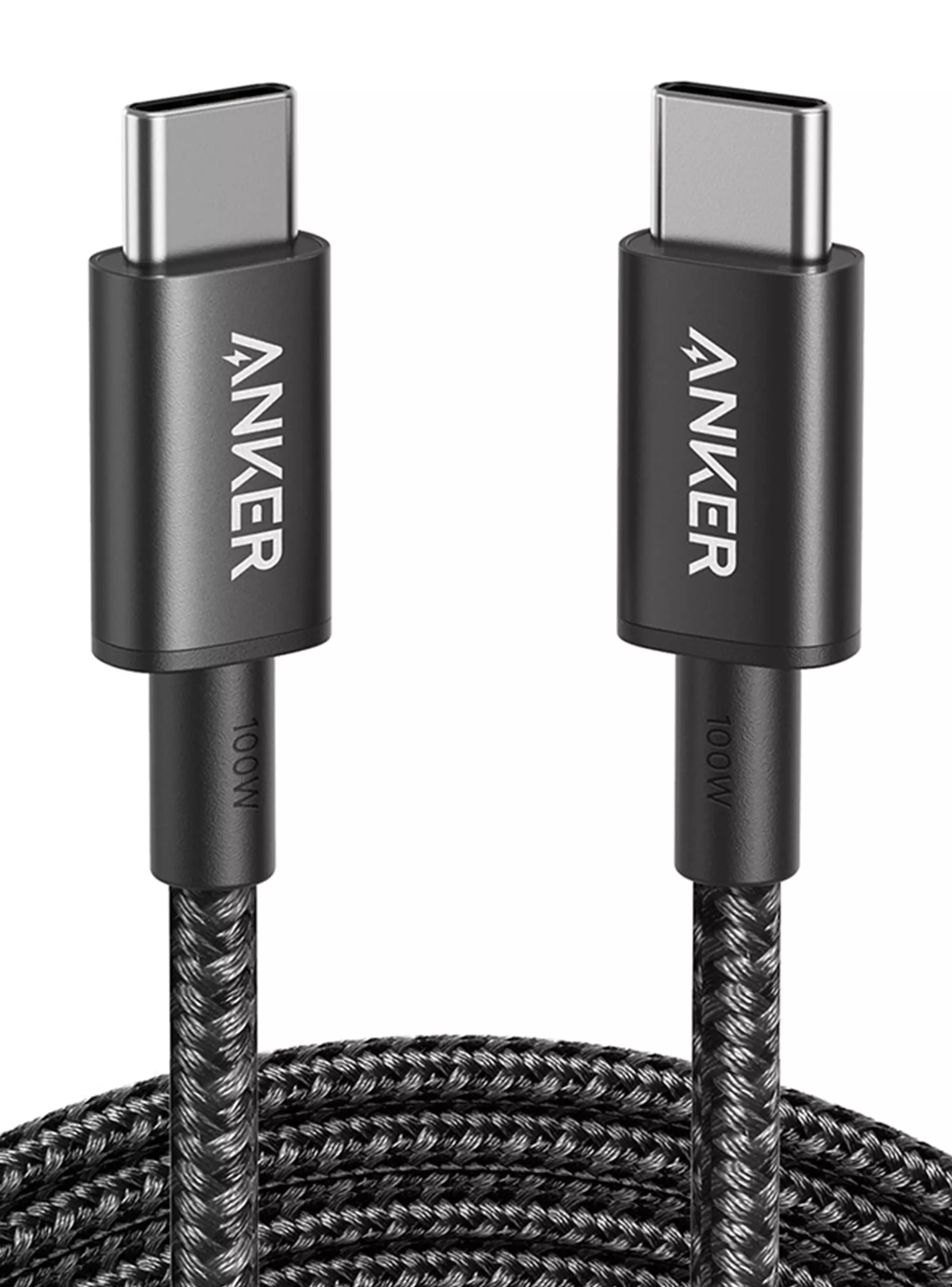 Miniatura de Cable Cargador 60W USBC a USBC 2m Negro