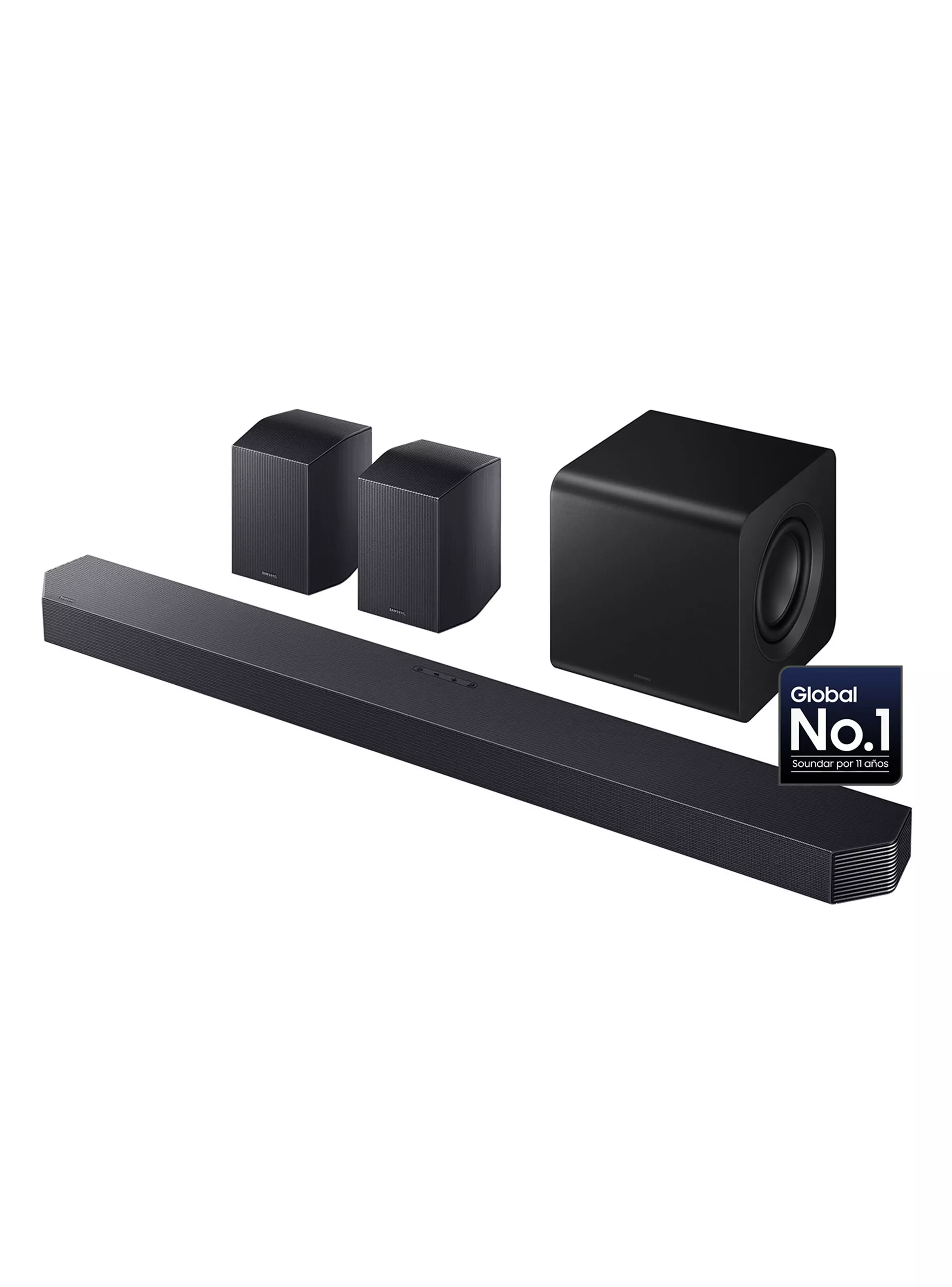 Imagen ampliada #1 para Soundbar QSeries HWQ990F 1114 Subwoofer  Rear Speaker 2025