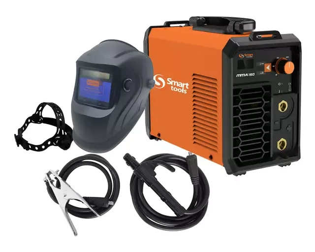 Miniatura de Soldadora Inverter 160  mscara soldar Smart Tools