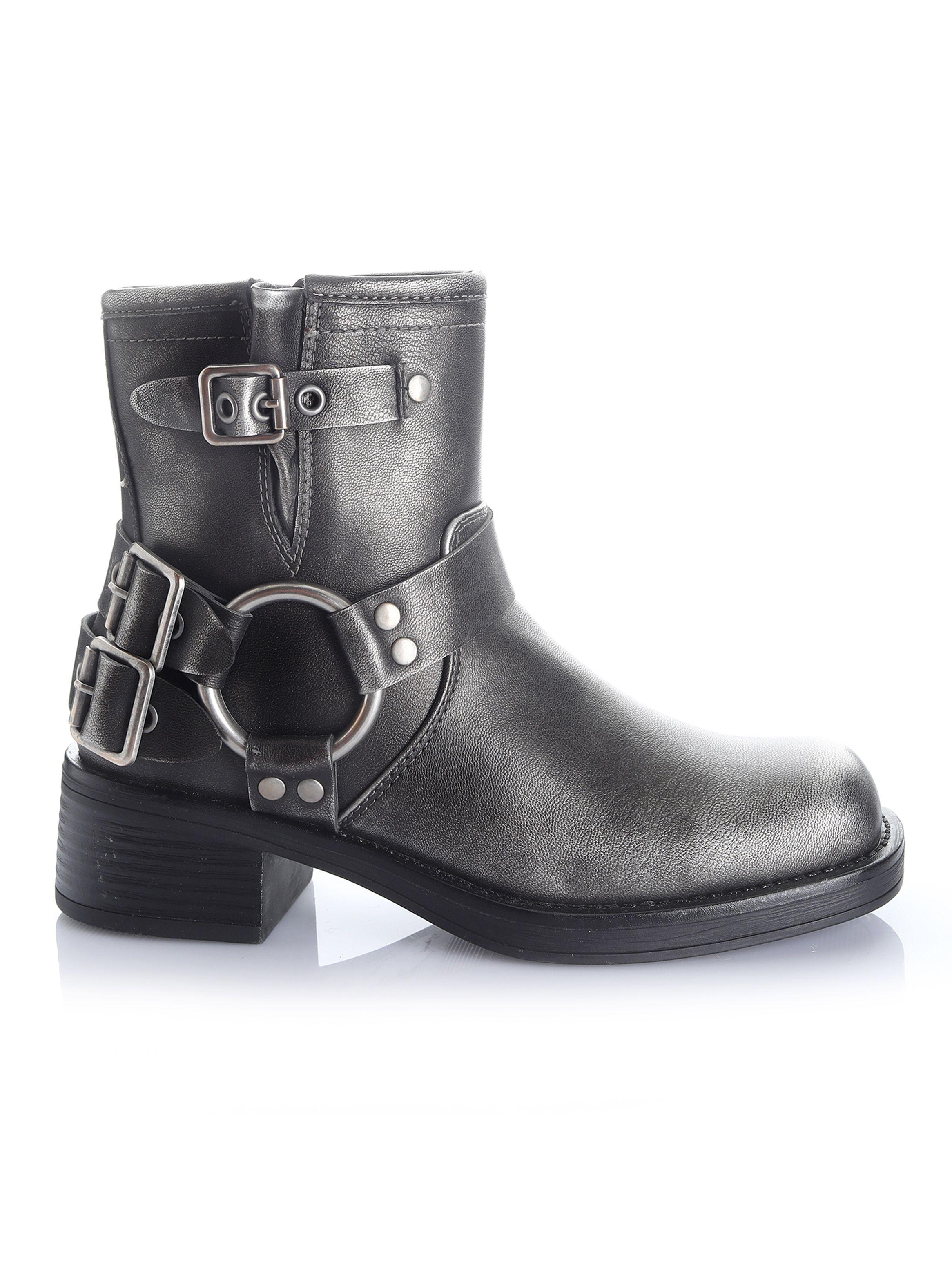 Imagen ampliada #1 para Botn con Hebillas y Correa Mujer