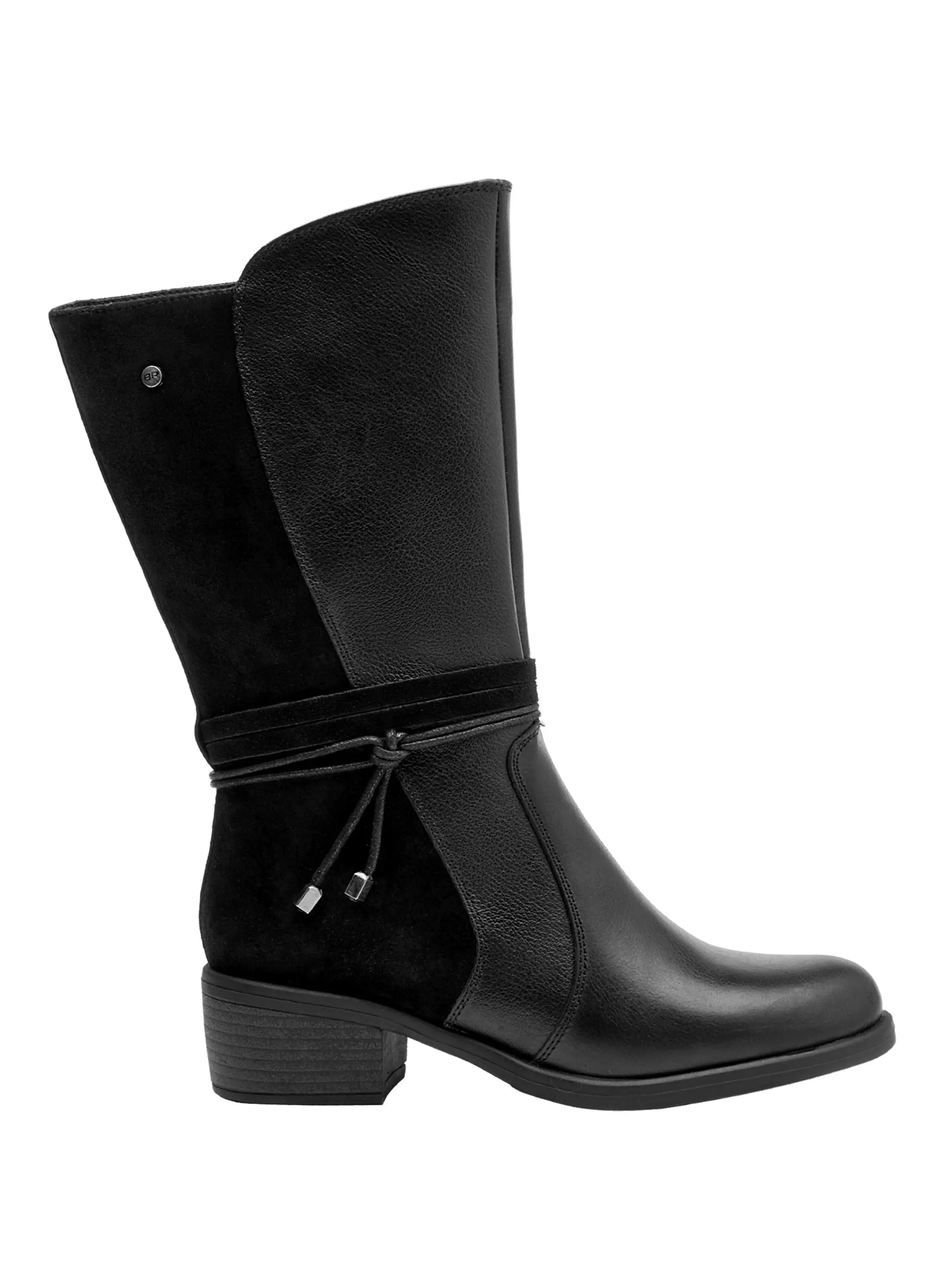 Imagen ampliada #1 para Bota Detalle Lazo Cl155 Cuero Mujer