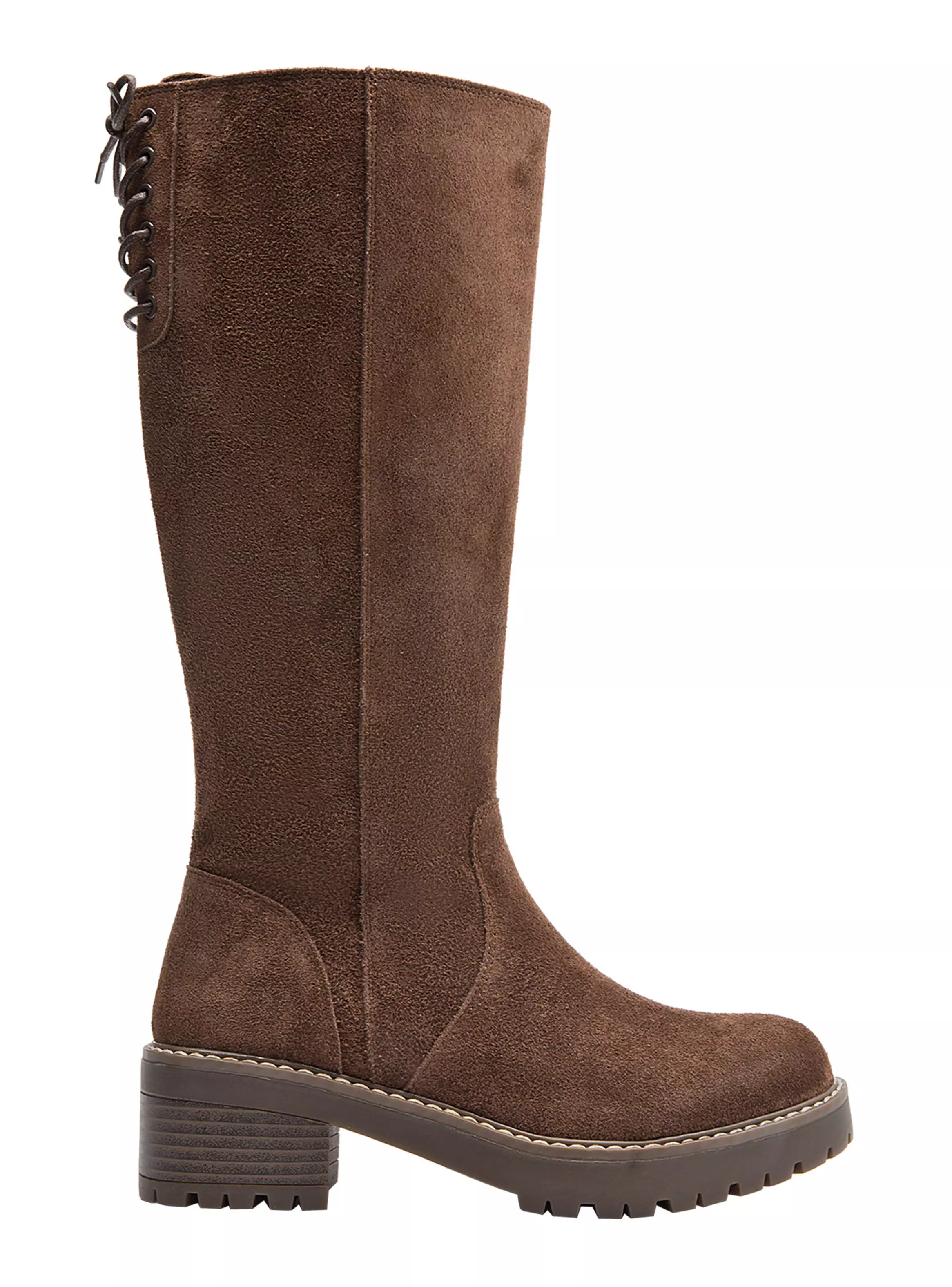 Imagen ampliada #1 para Bota con Taco Cuadrado Ch130 Cuero Mujer