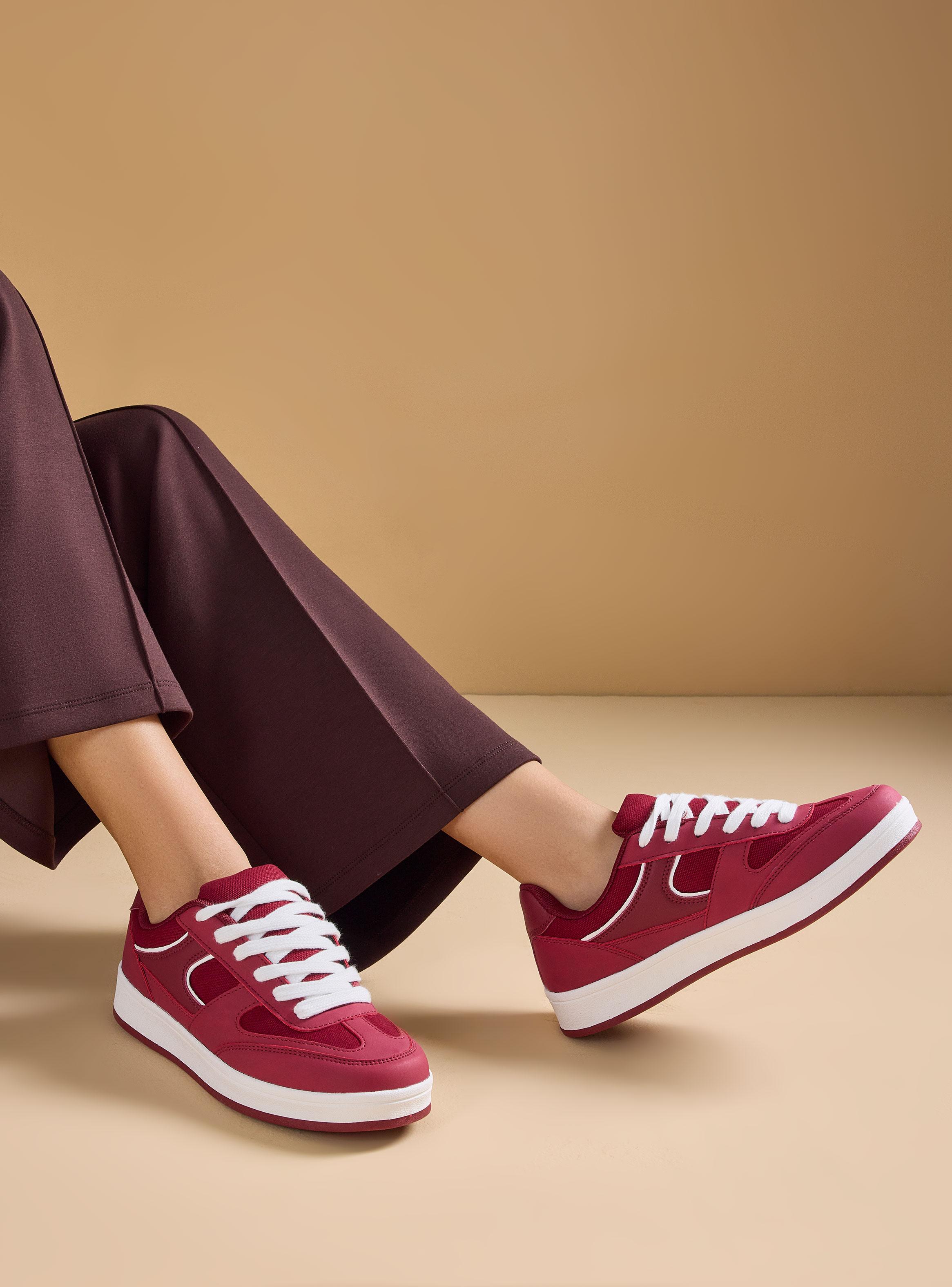 Imagen ampliada #1 para Zapatilla Urbana Cordn Ancho Mujer