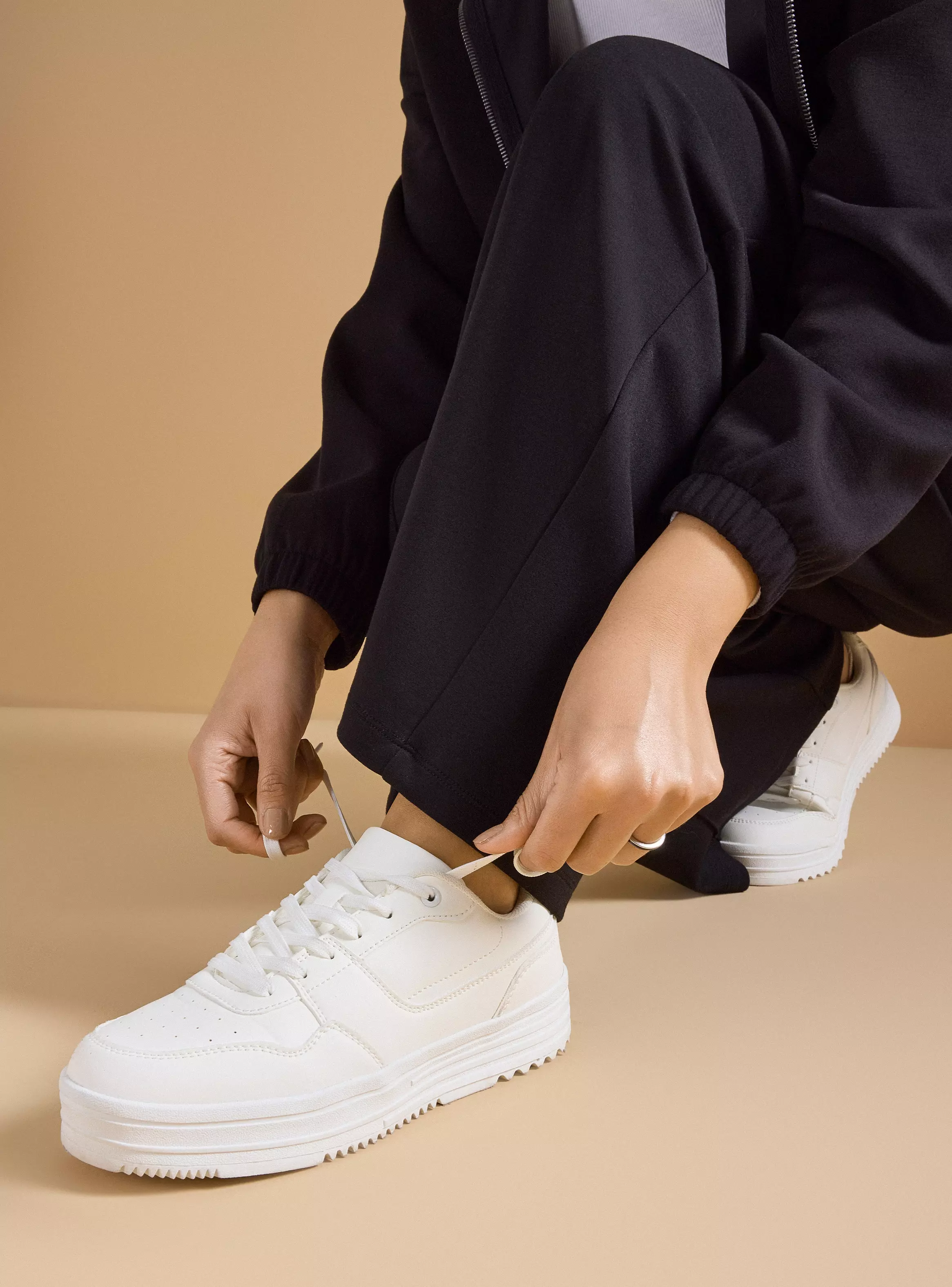 Imagen ampliada #1 para Zapatilla Urbana Retro Plataforma Mujer