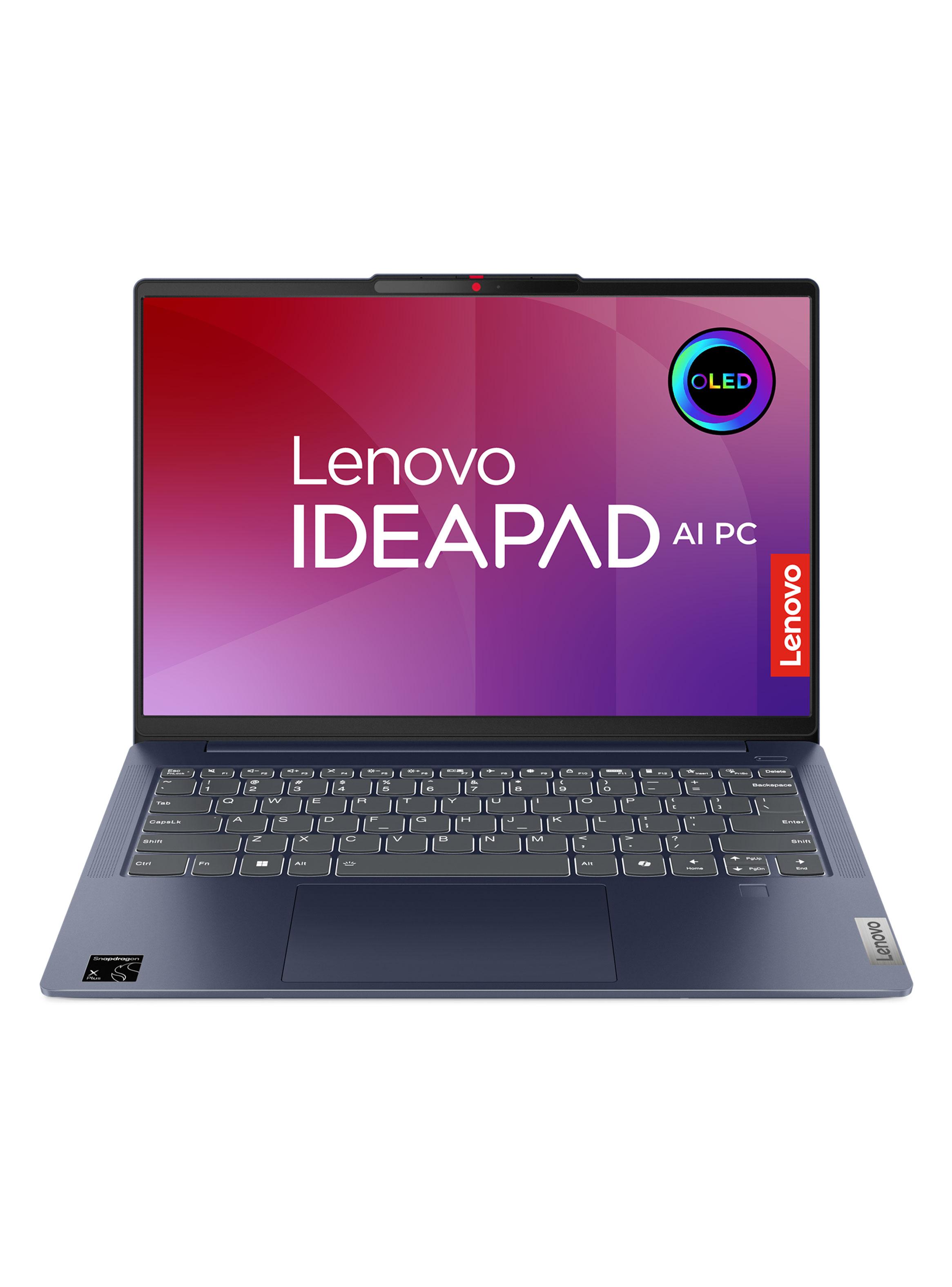 Imagen ampliada #1 para Notebook IdeaPad Slim 5 Snapdragon X Plus 16GB 512GB 14 WUXGA OLED Windows 11 Home Azul