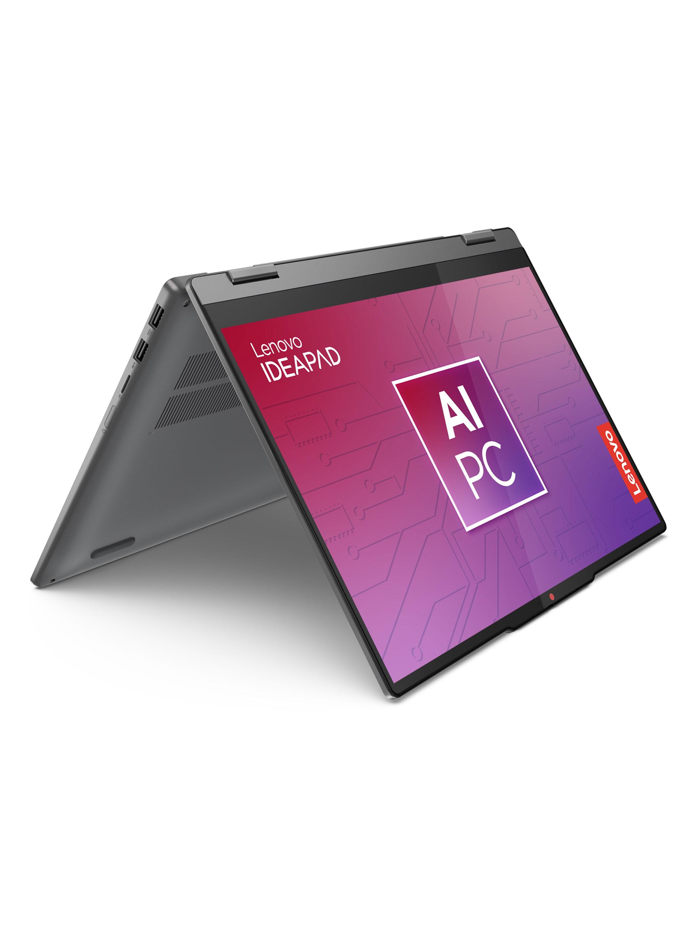 Imagen ampliada #1 para Notebook Ideapad Flex 5 8845HS AMD Ryzen 7 Serie 8000 16GB RAM 512GB SSD 14 FHD Touch Digital Pen