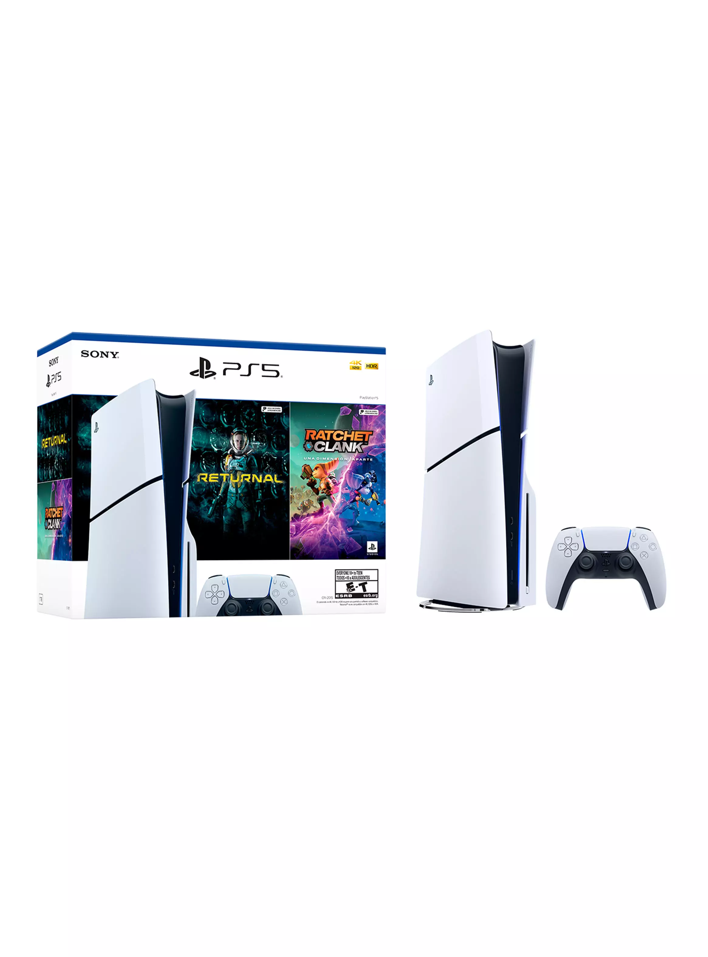 Miniatura de Consola PS5 Slim con 2 Juegos Edicin Disco
