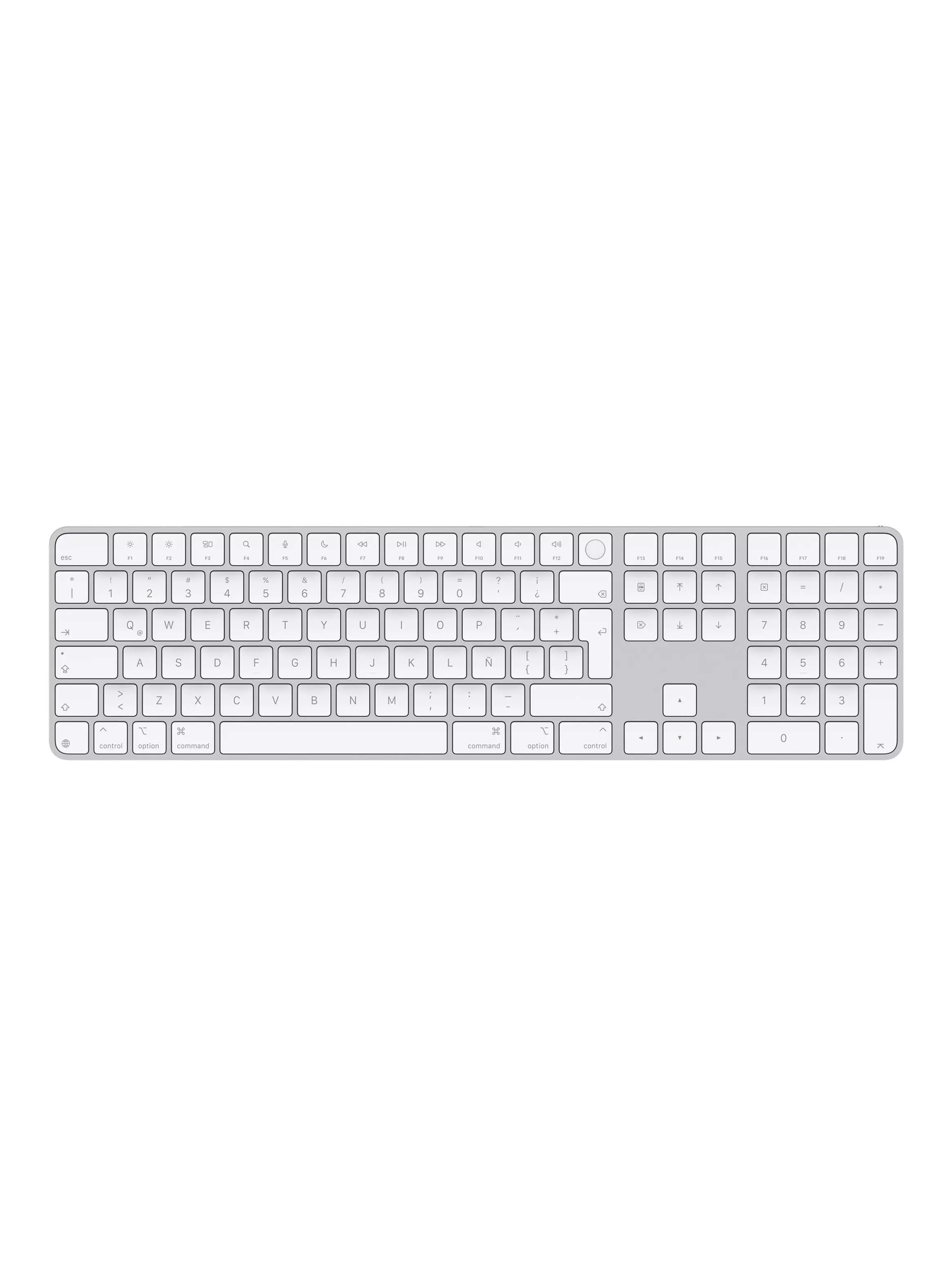 Imagen ampliada #1 para Magic Keyboard Touch ID Teclado Numrico USBC Espaol