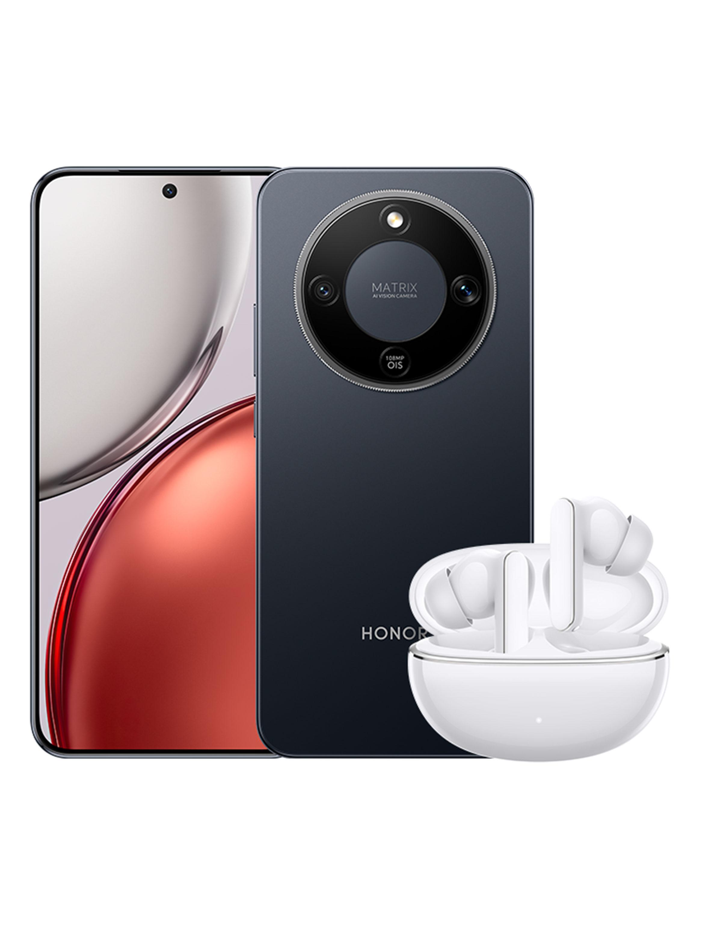 Imagen ampliada #1 para Smartphone Magic 8 Lite 5G 256GB 679 Negro Liberado  Audfonos Bluetooth Honor Choice