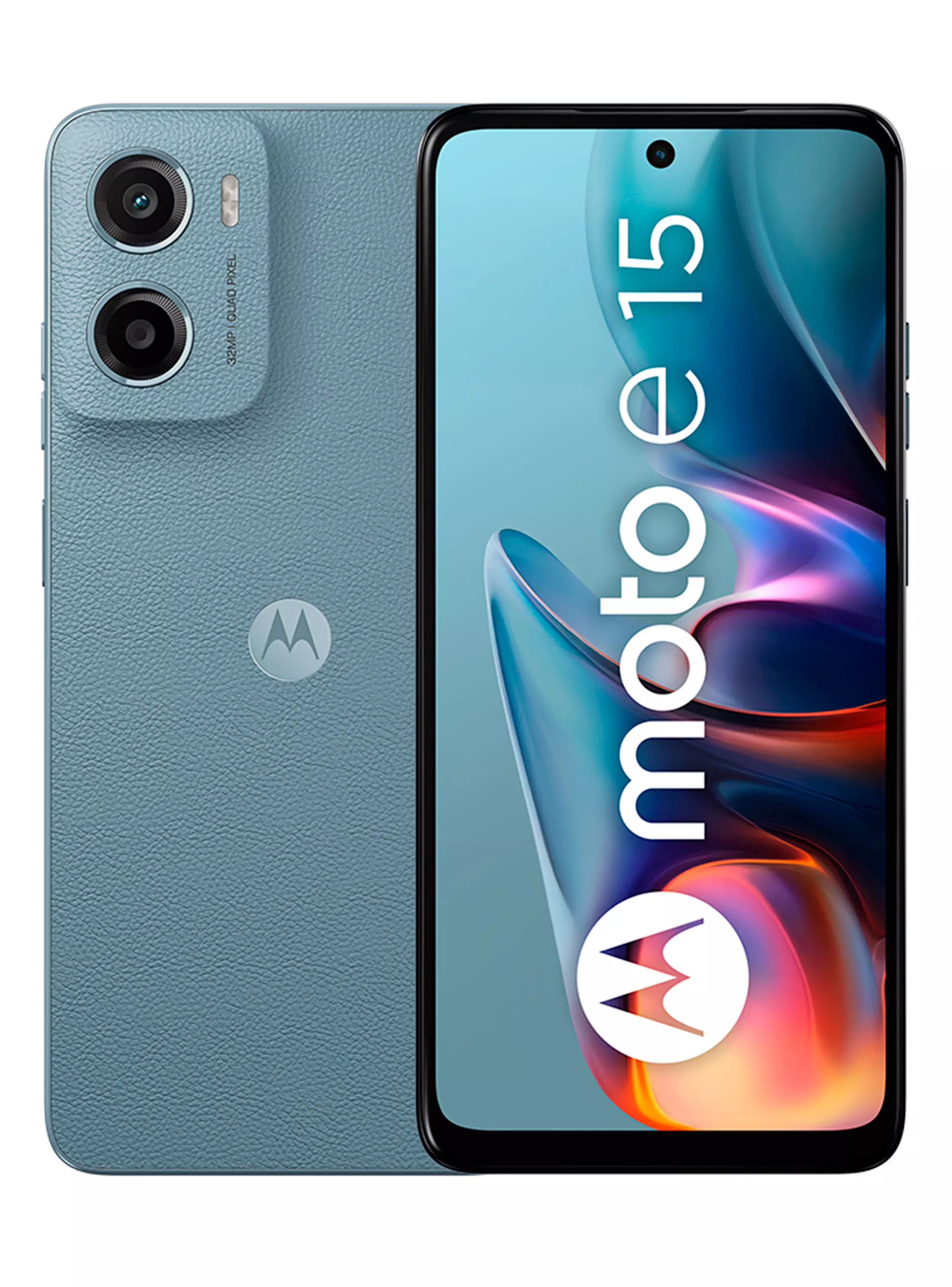 Imagen ampliada #1 para Smartphone Moto E15 64GB 67 Azul Liberado