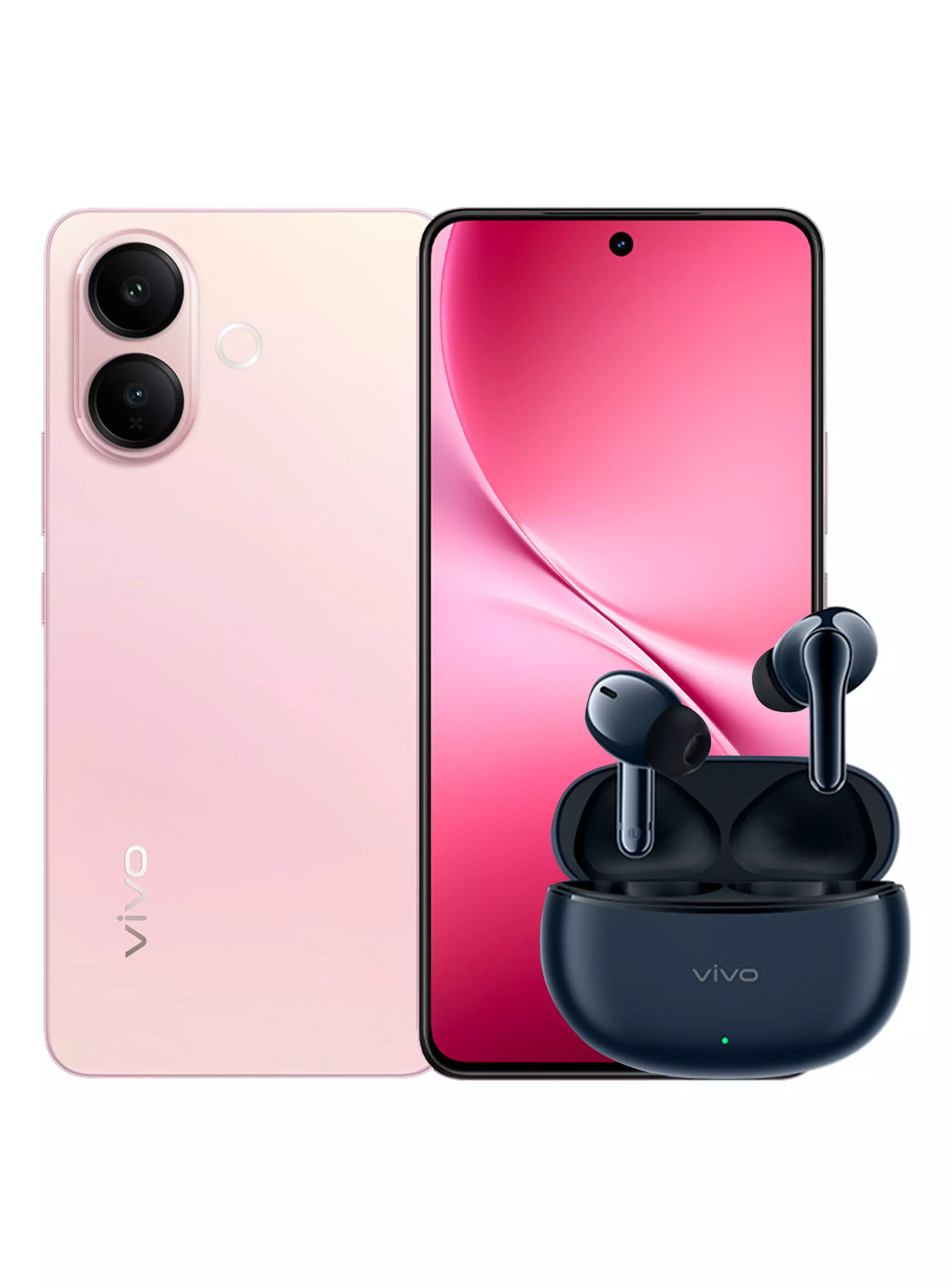 Imagen ampliada #1 para Smartphone V60 Lite 5G 256GB 679 Rosado Liberado  Audfonos Bluetooth Vivo Buds