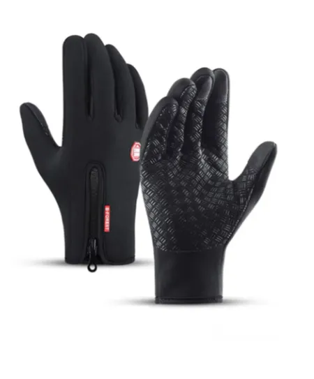 Miniatura lateral de Winter Mens Gloves Warm Touchscreen Sport Fishing