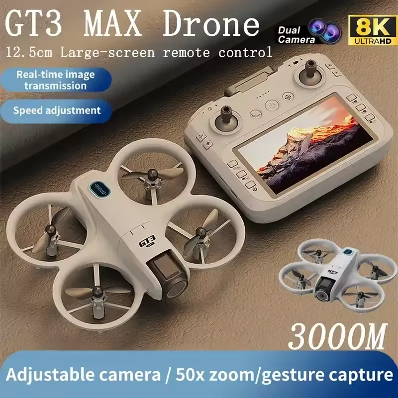 Miniatura lateral de GT3 MAX Mini Drone 5G 8K GPS profesional HD