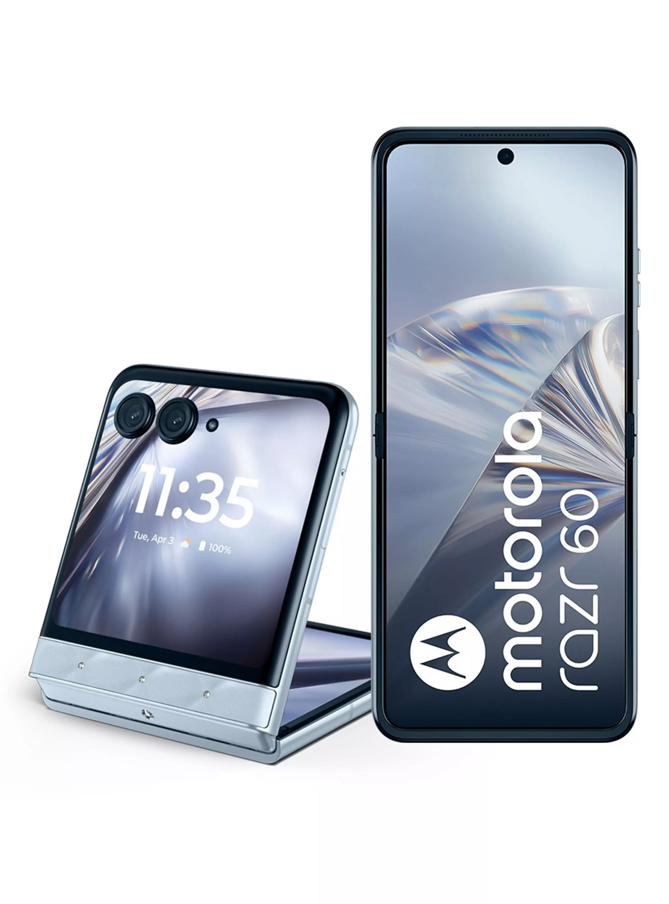 Imagen ampliada #1 para Smartphone Moto Razr 60 5G 12GB RAM 512GB 69 Ice Melt Swarovski Liberado