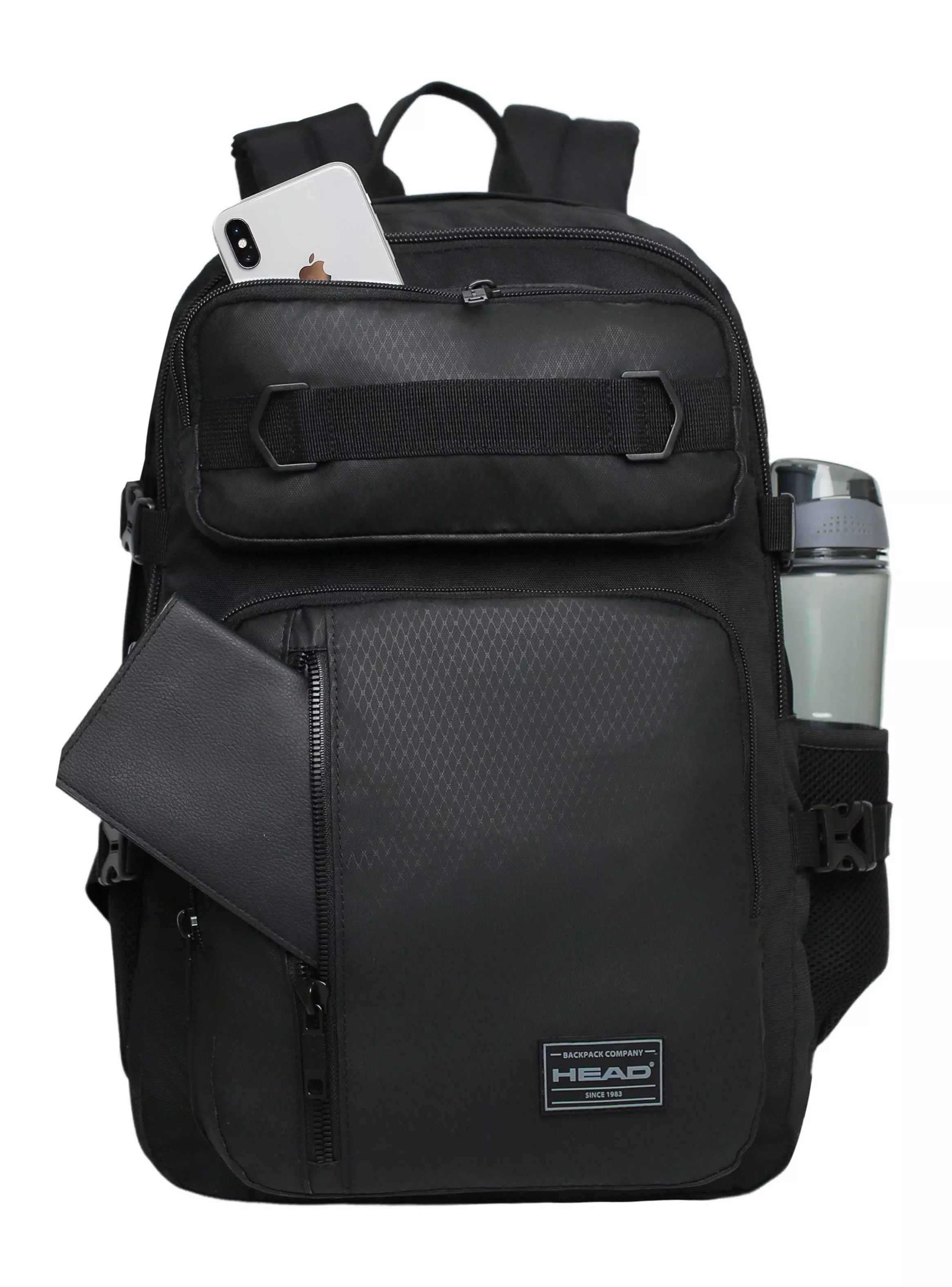 Miniatura de Mochila Notebook 40L Logan Reverse Negro