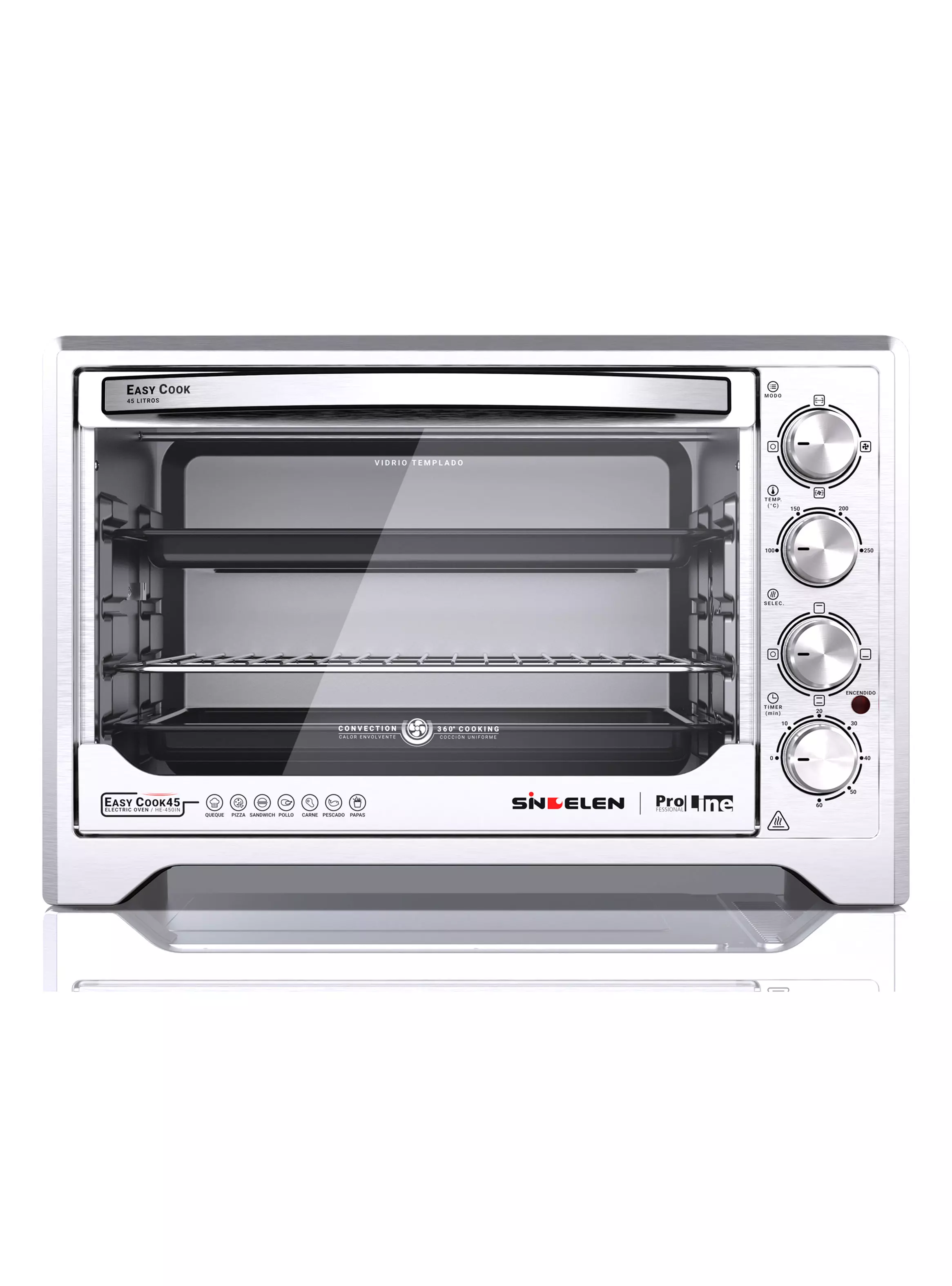 Imagen ampliada #1 para Horno Elctrico Easy Cook 45 Lts 1950W HE450IN