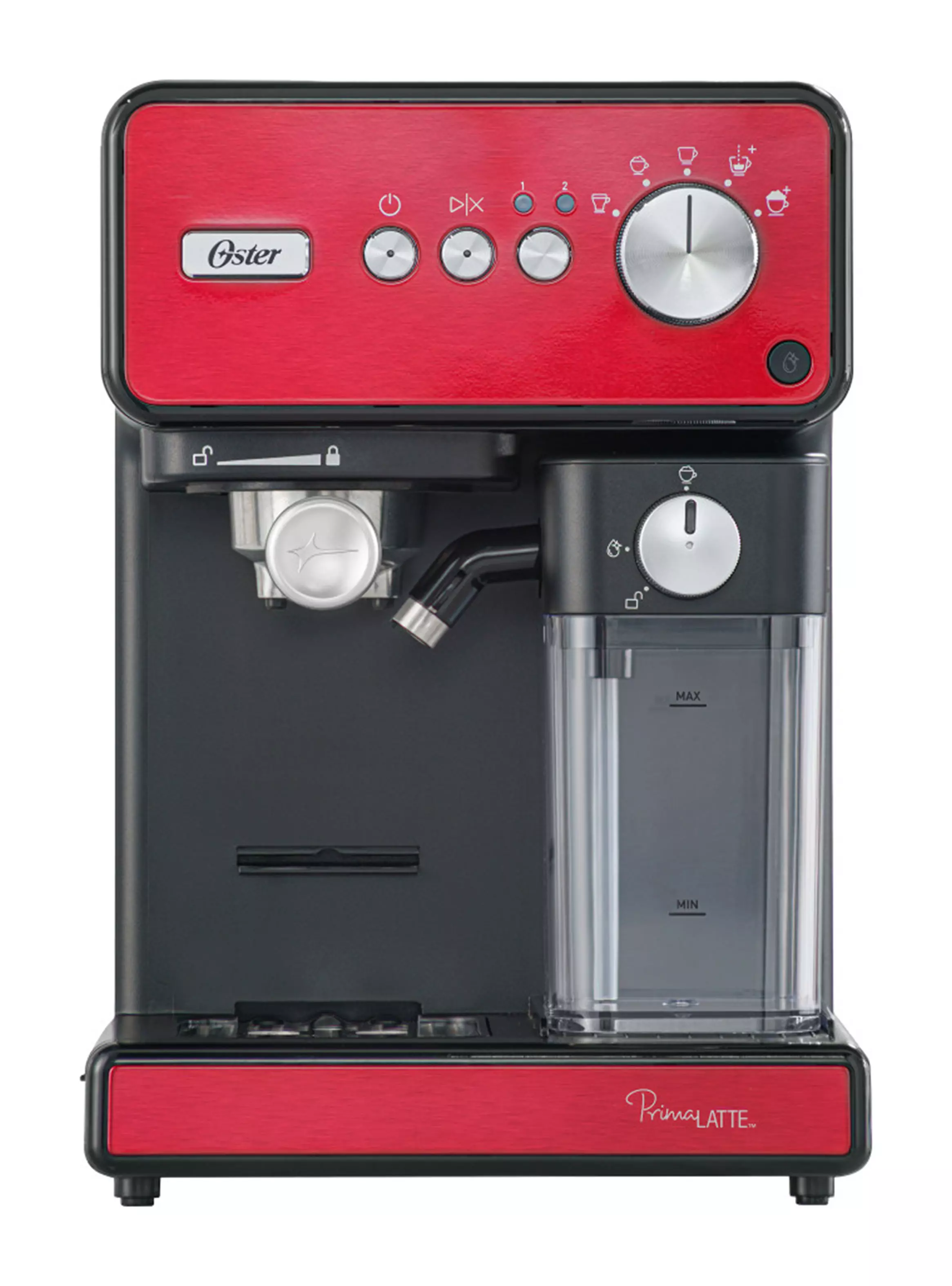Imagen ampliada #1 para Cafetera Espresso Automtica PrimaLatte Rojo