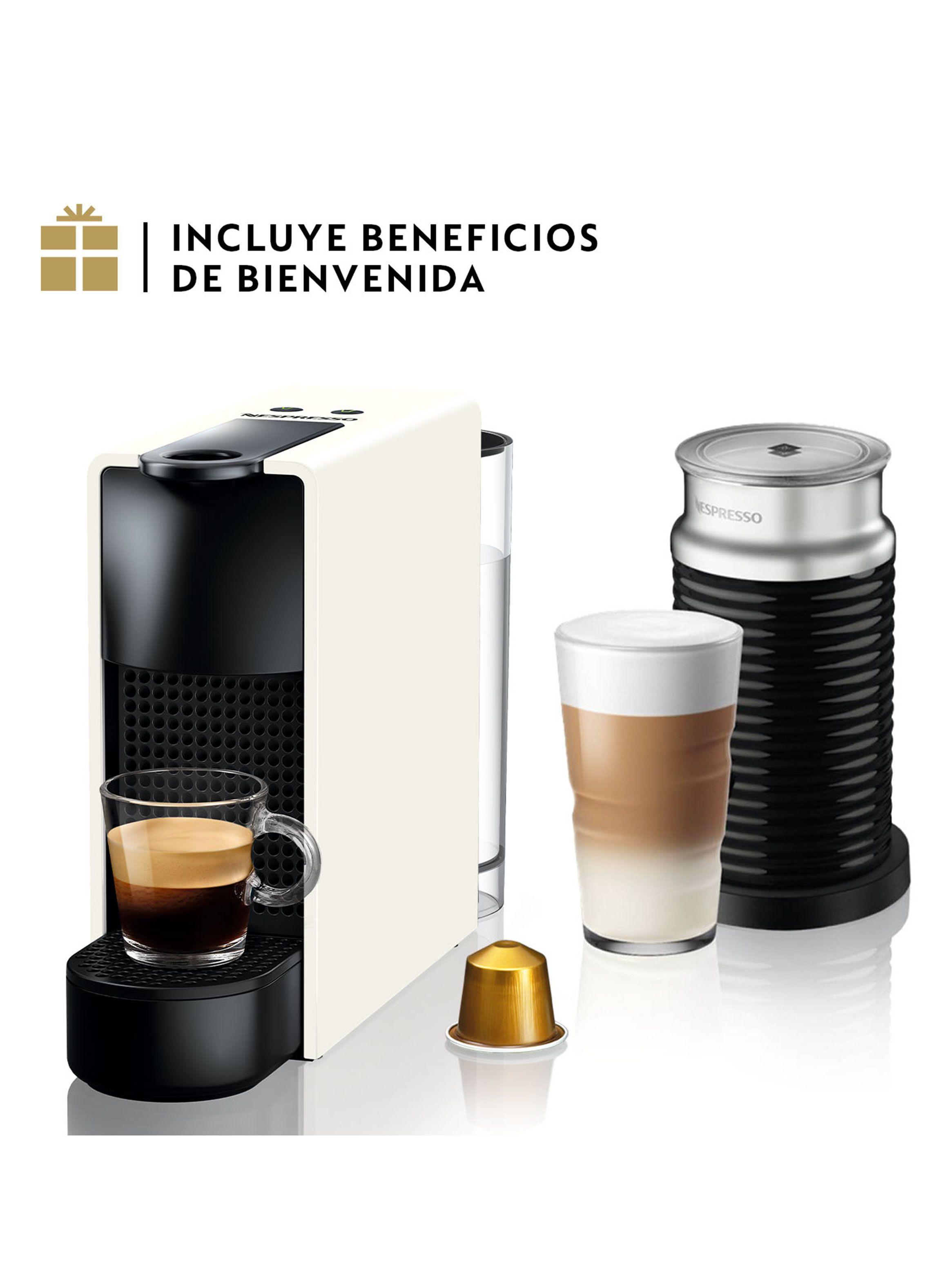 Imagen ampliada #1 para Cafetera de Cpsulas Essenza Mini Blanca  Espumador de Leche Aeroccino 3