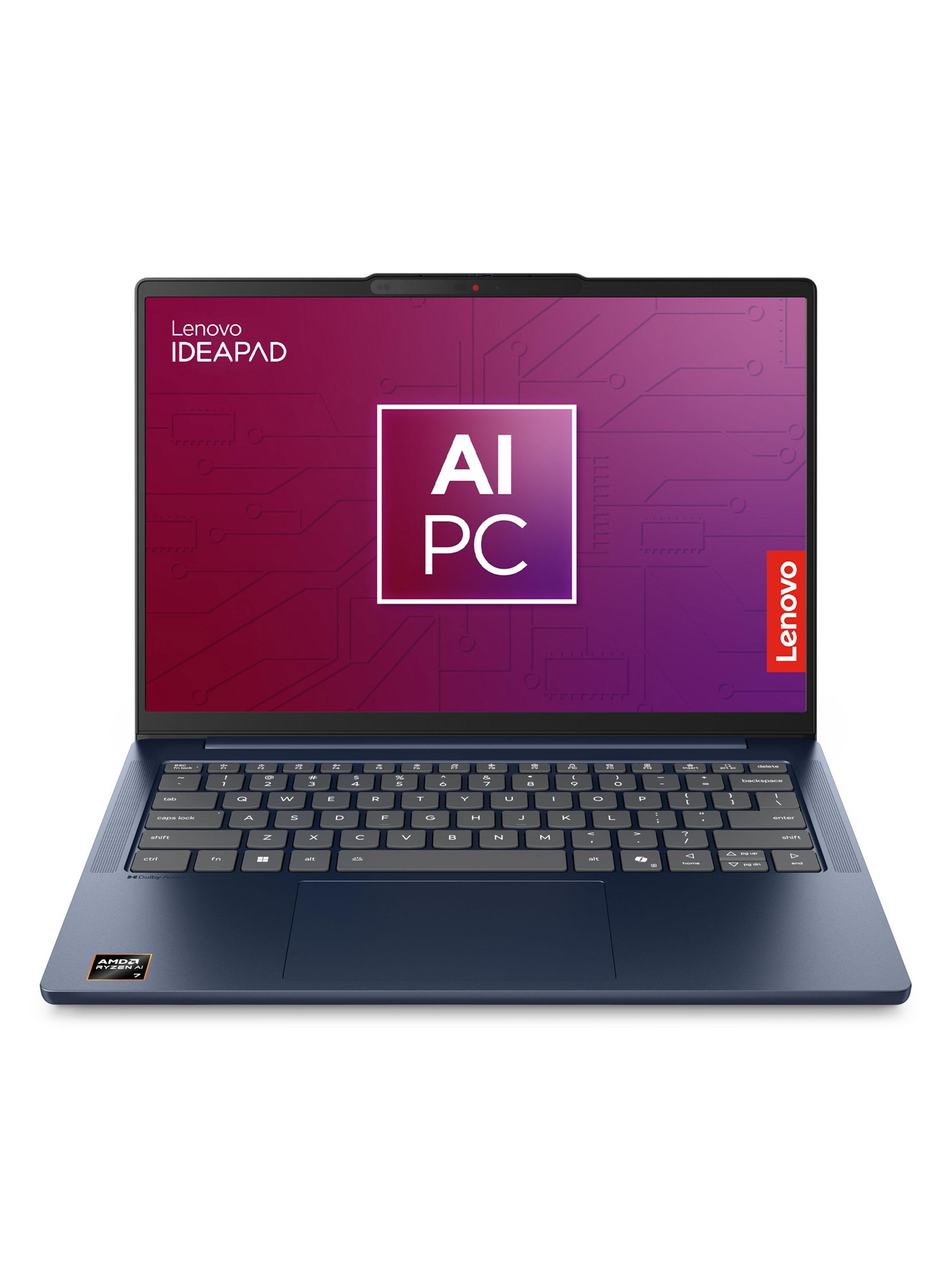 Imagen ampliada #1 para Notebook IdeaPad Slim5 Ryzen AI 7 350 24GB 512GB SSD 14 OLED WUXGA Windows 11 Home Azul Csmico
