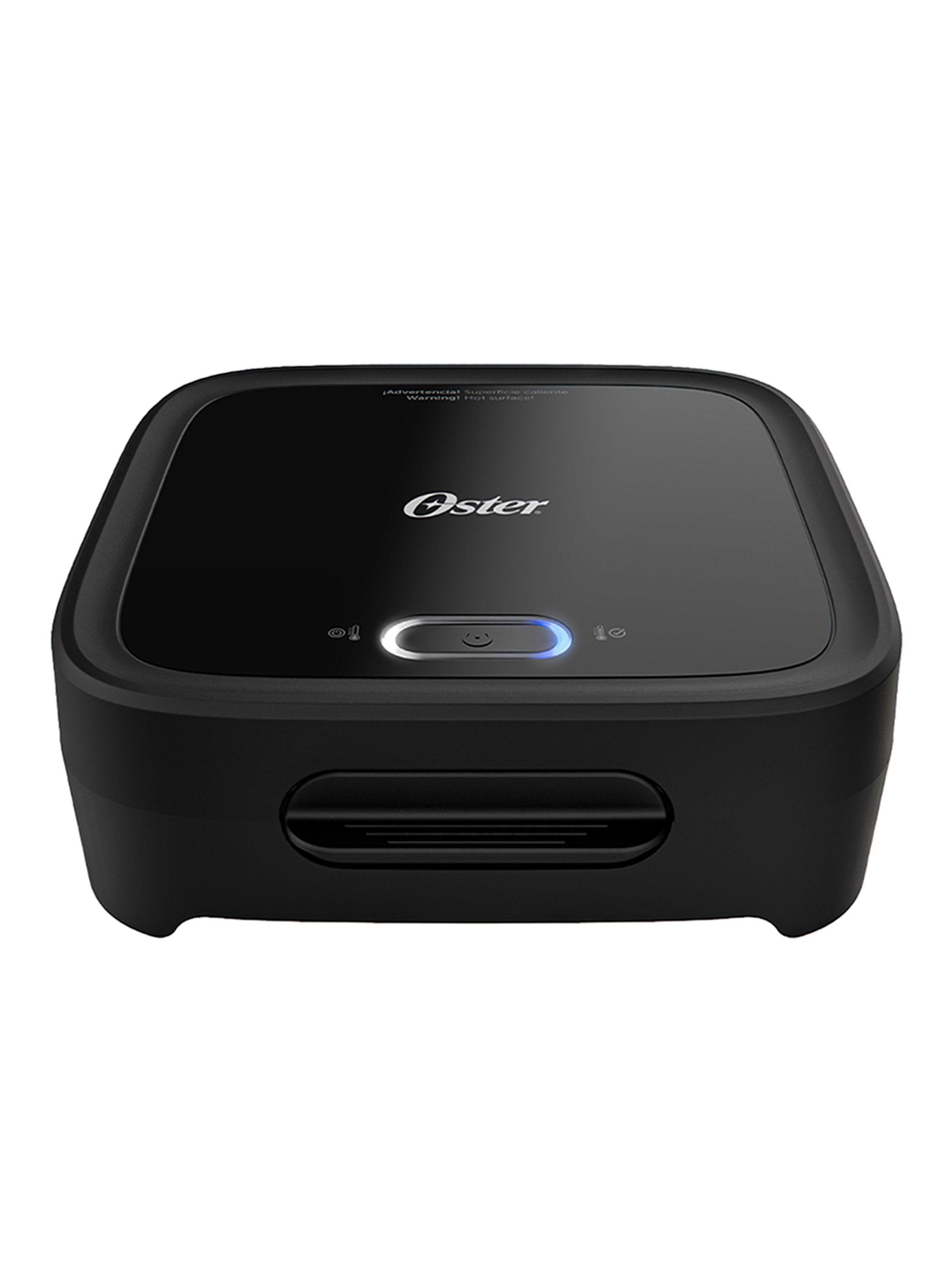 Miniatura de Sandwichera Compacta con Platos Hondos Negro CKSTSM400