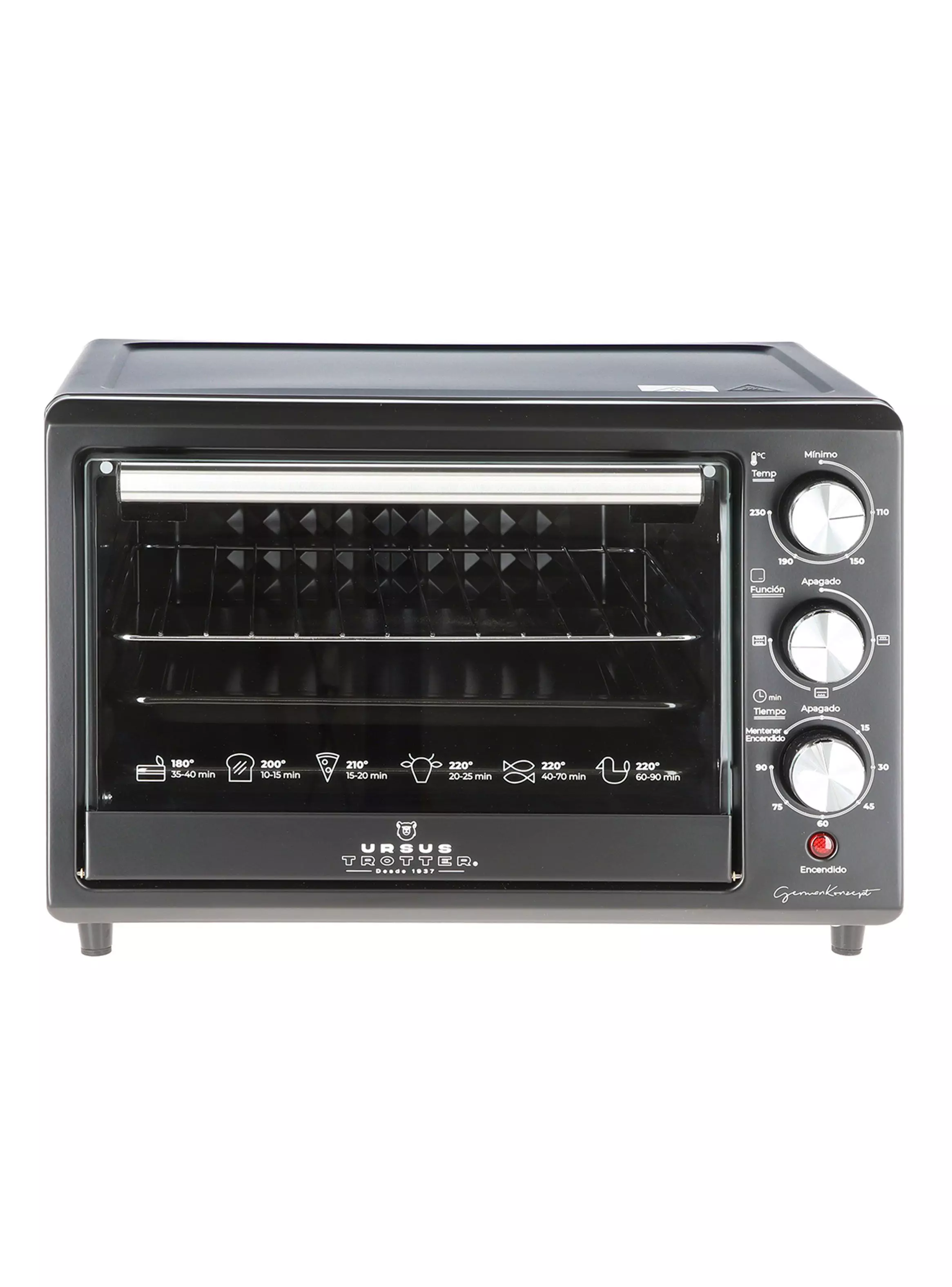 Imagen ampliada #1 para Horno Elctrico 25 Litros 1500W BACKOFEN PROB25L