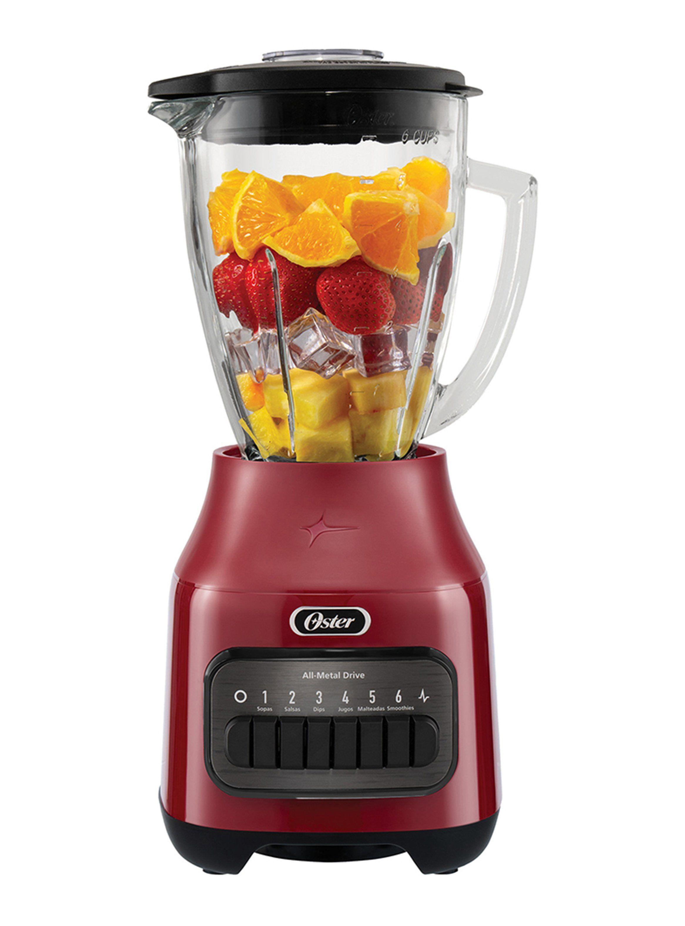 Miniatura de Licuadora 6 Velocidades 800W  Pulso BLSTPEGRPB Rojo