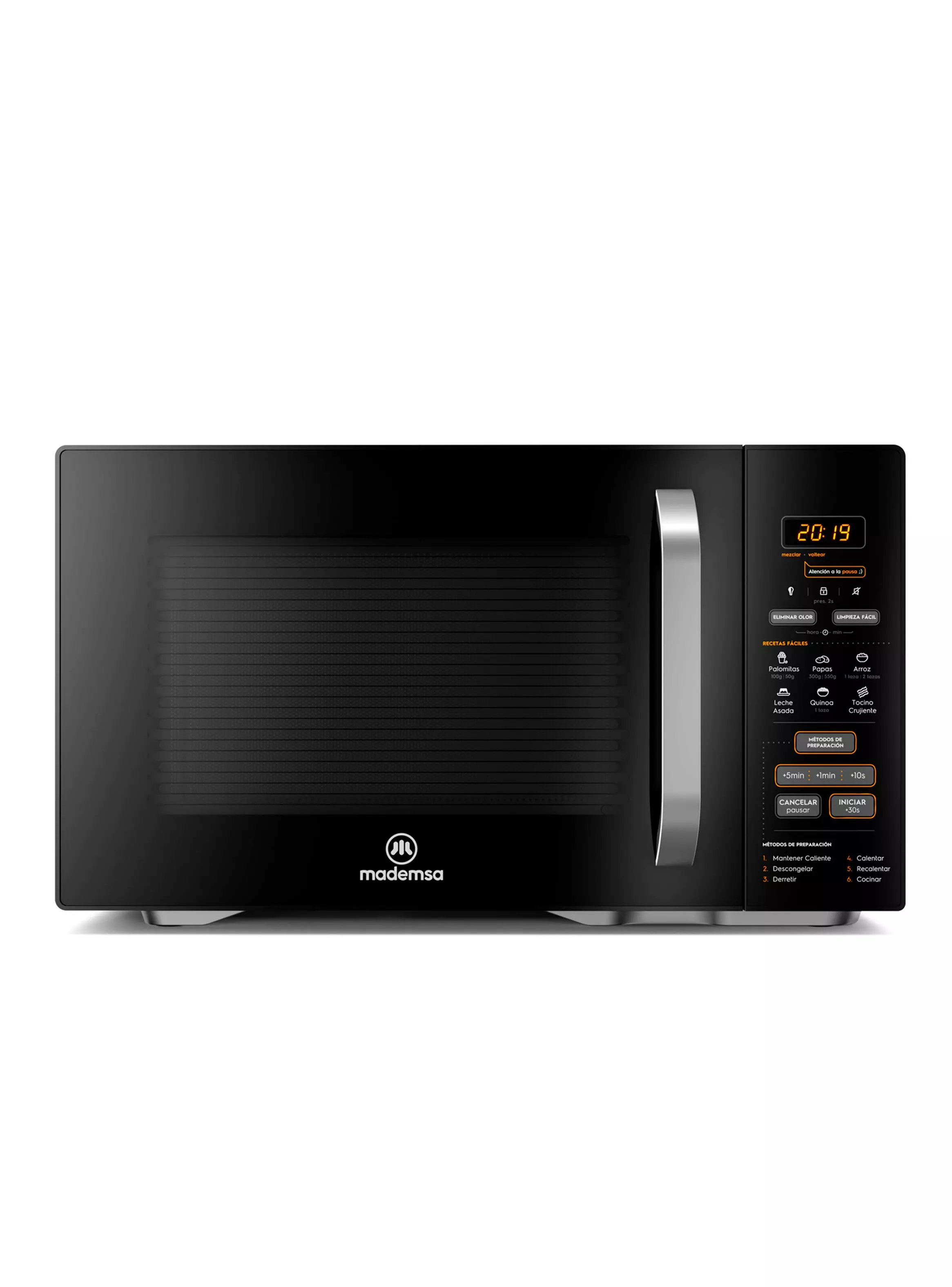 Imagen ampliada #1 para Microondas Digital 31 Litros 1450W MM31FB Negro