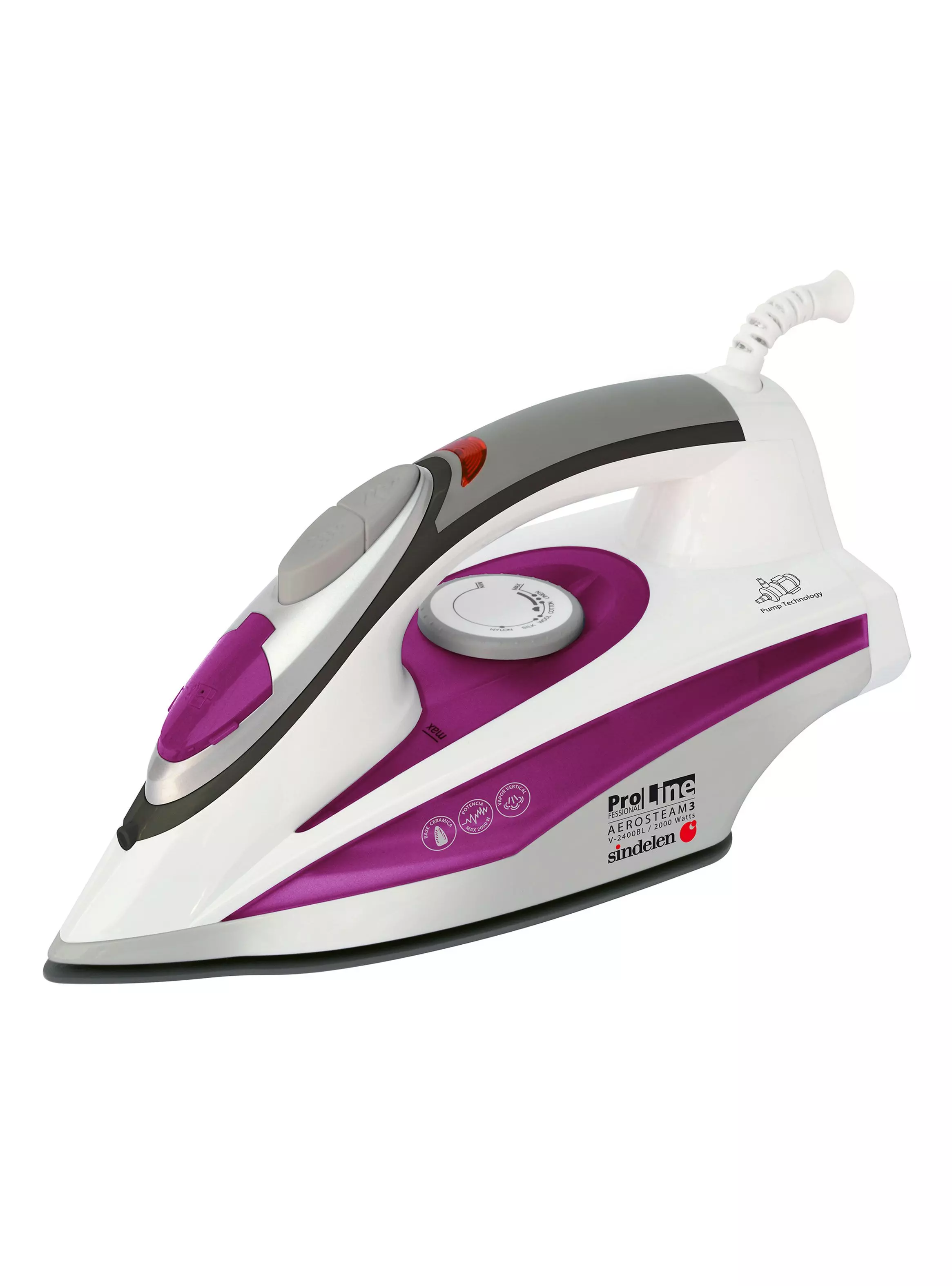 Miniatura de Plancha a Vapor Sindelen V2400BL