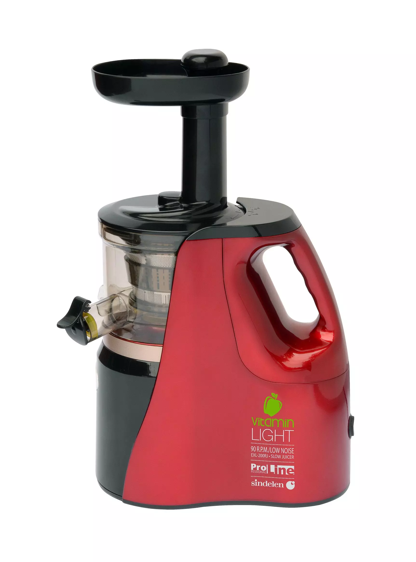 Miniatura de Extractor de Jugo Lento 200W EXL200RJ Rojo