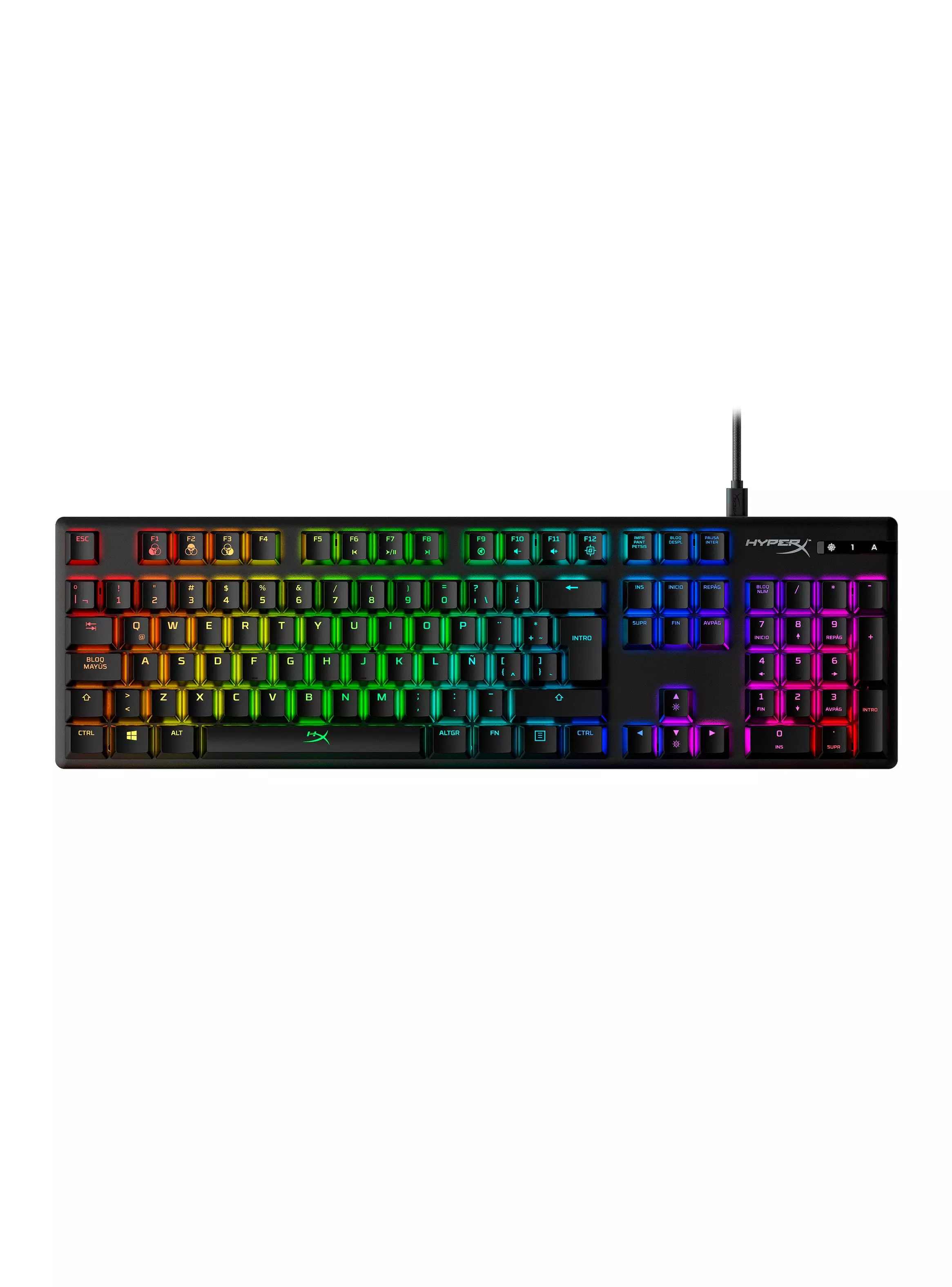 Miniatura de Teclado Gamer Mecnico Alloy Core
