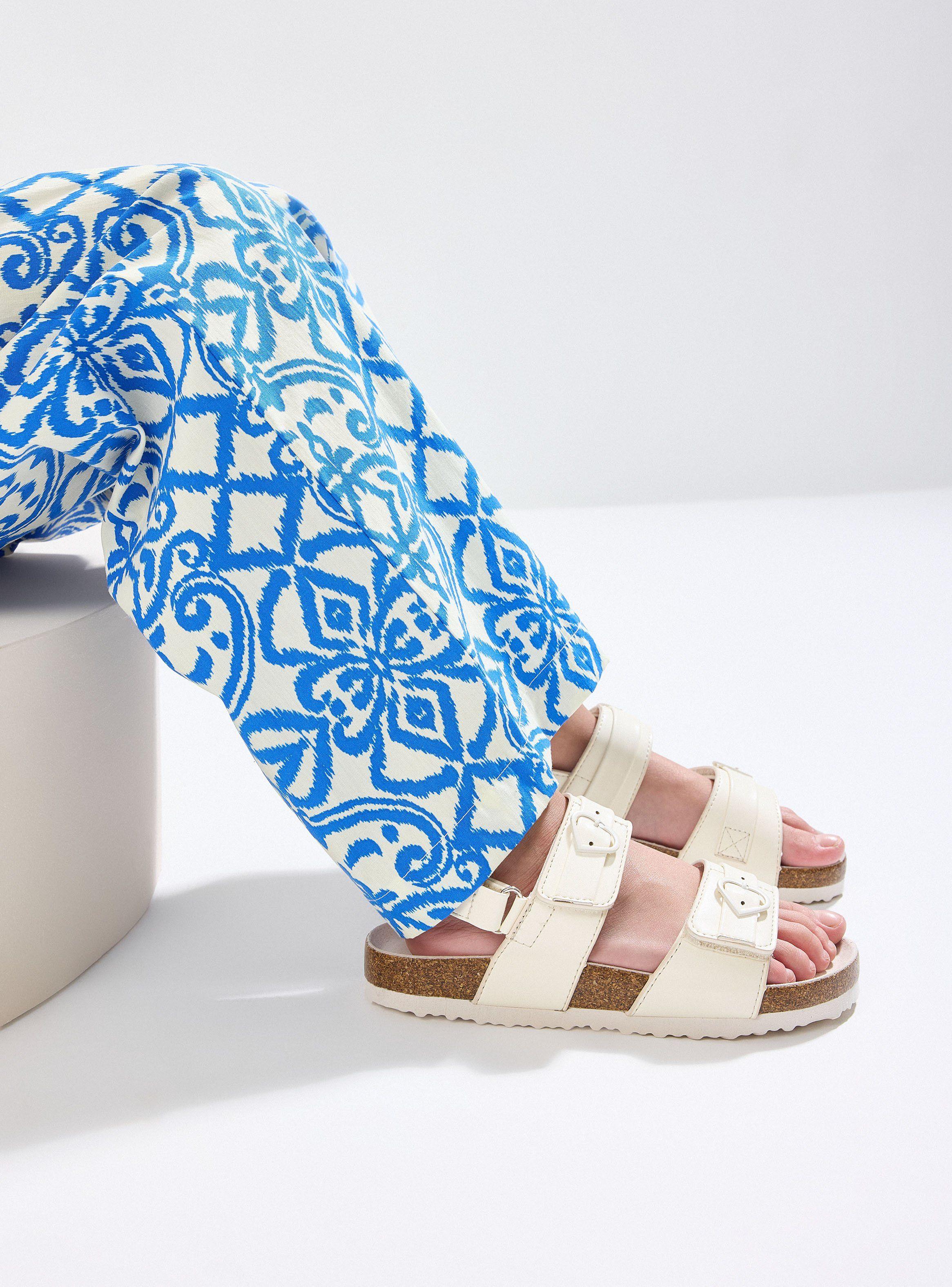 Miniatura de Sandalia Jr Dos Tiras con Hebilla Unisex