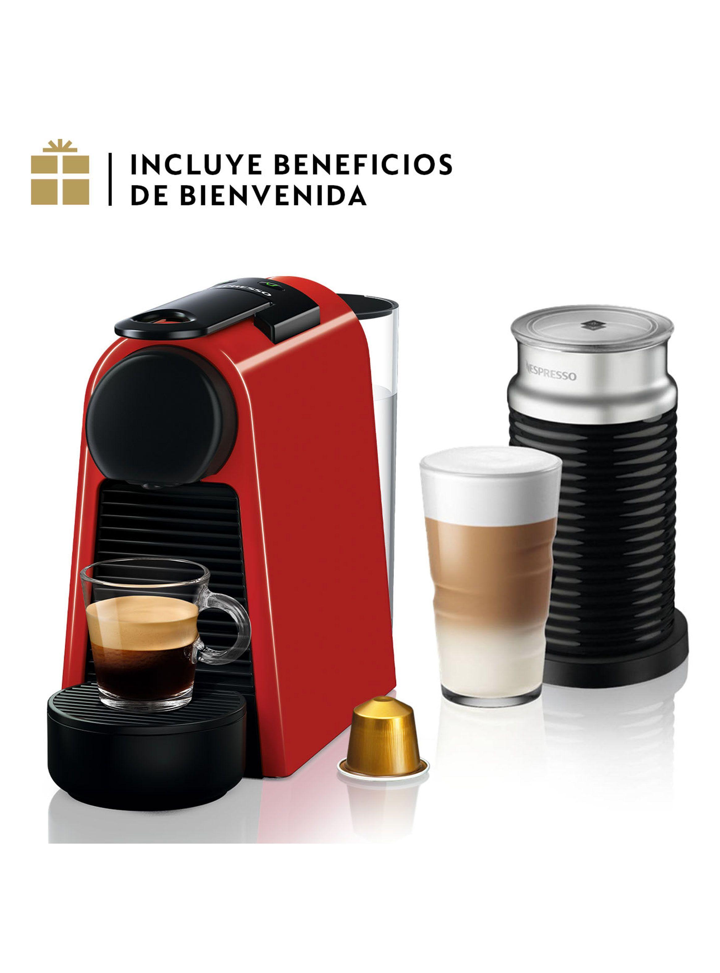 Imagen ampliada #1 para Cafetera de Cpsulas Essenza Mini Roja  Espumador de Leche Aeroccino 3