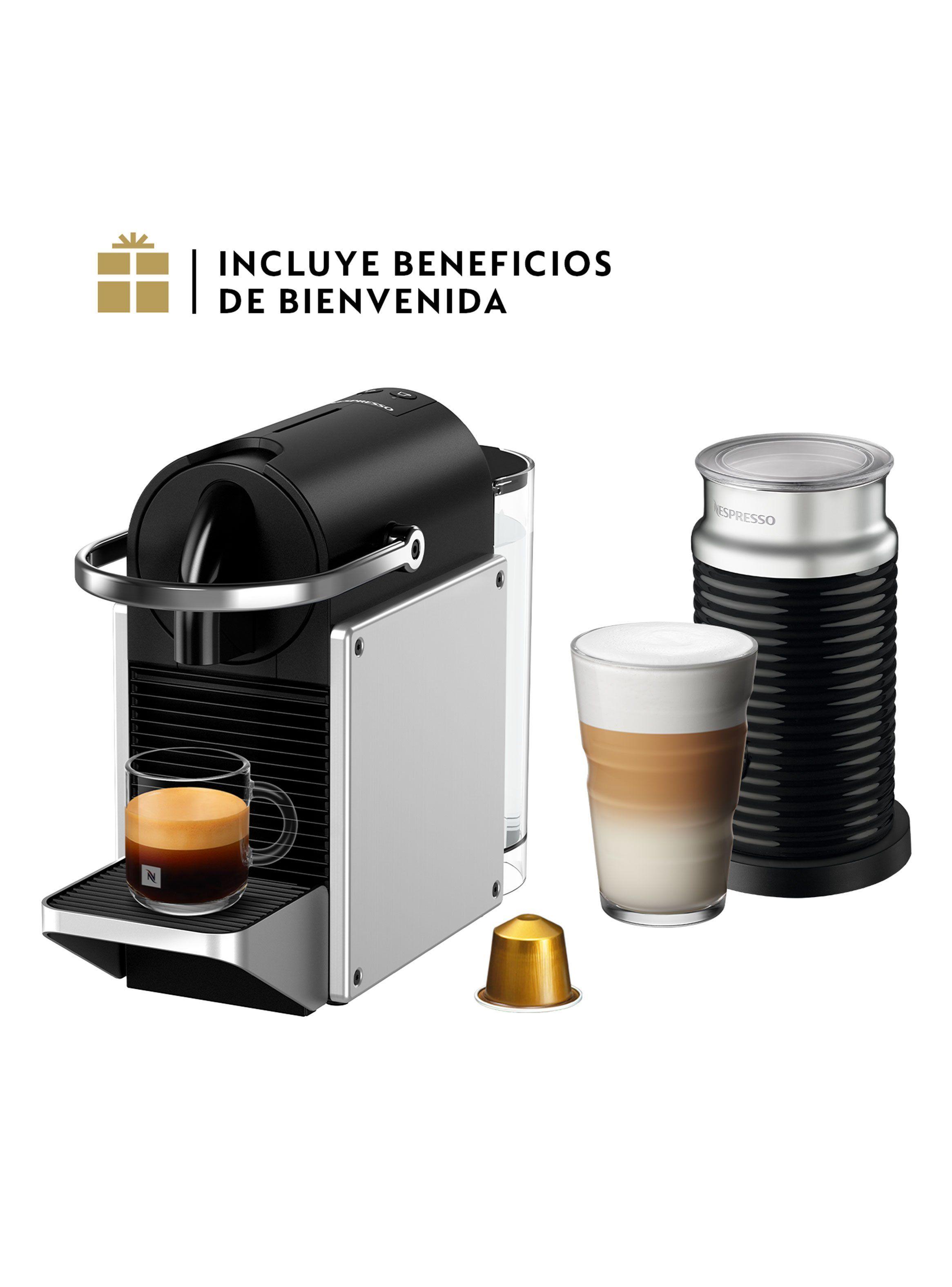 Imagen ampliada #1 para Cafetera de Cpsulas Pixie Silver  Espumador de Leche