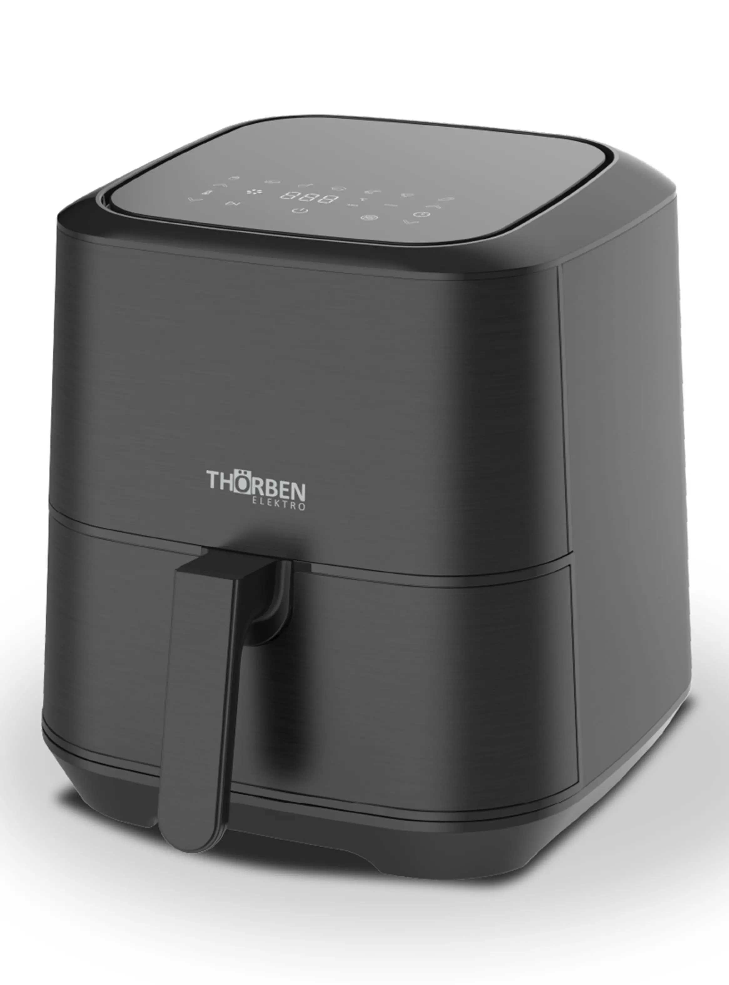 Imagen ampliada #1 para Freidora de Aire Thor Power Heat XL 1700 6 Litros Negra