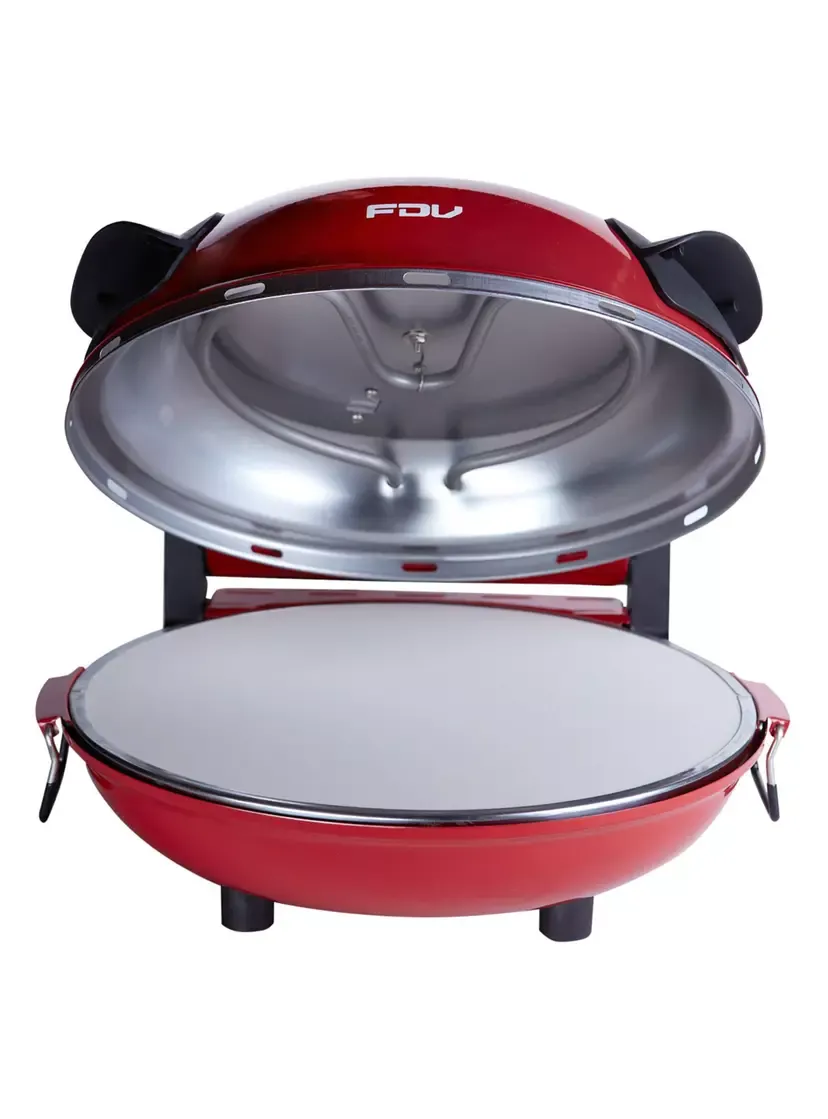 Miniatura de Horno Elctrico para Pizza Rojo Npoles