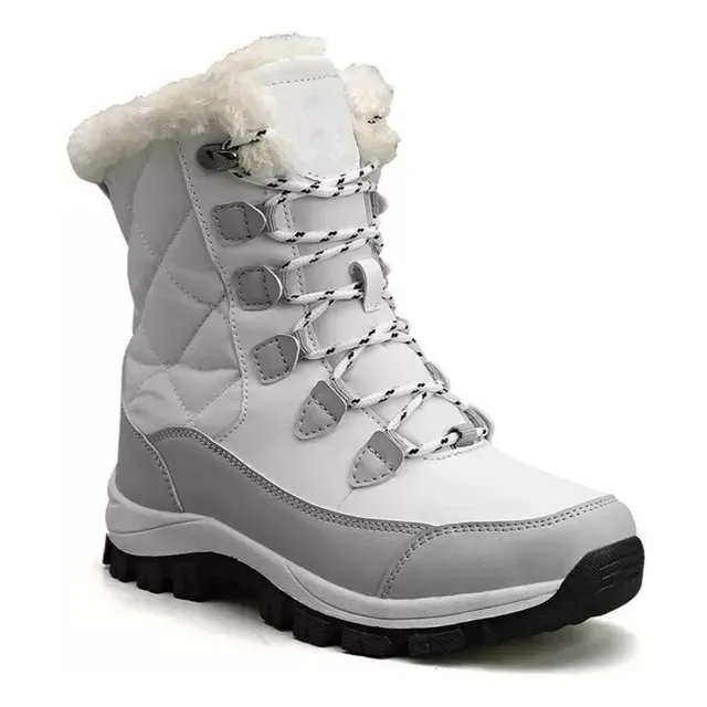 Miniatura de Botn Trmico Impermeable Forrado Con Chiporro Mujer  Nieve