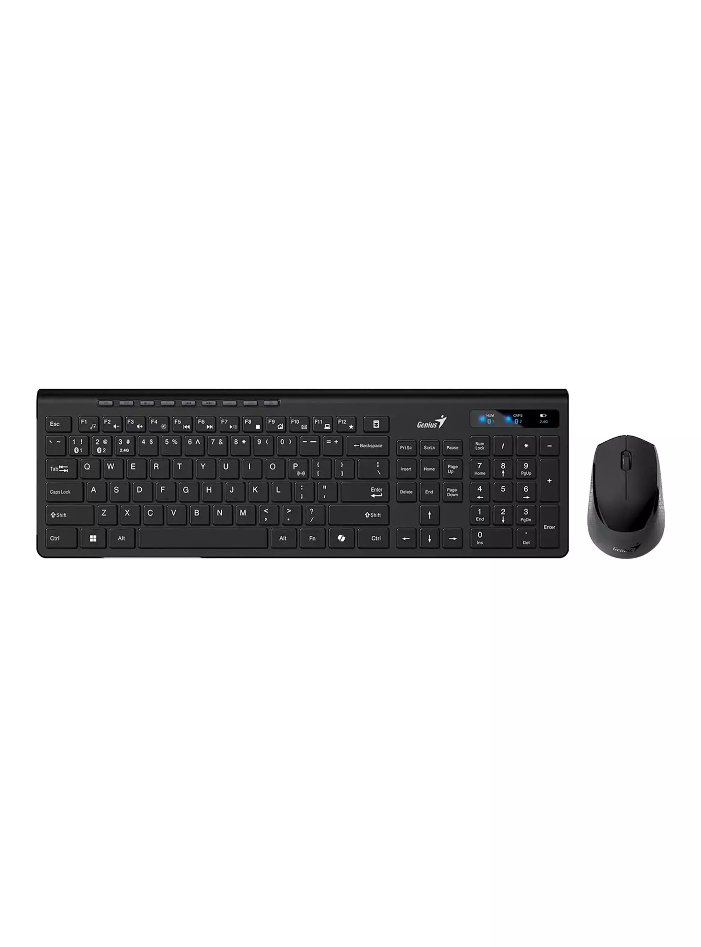 Imagen ampliada #1 para Kit Teclado  Mouse Inalmbrico Copilot Slimstar 8230BK