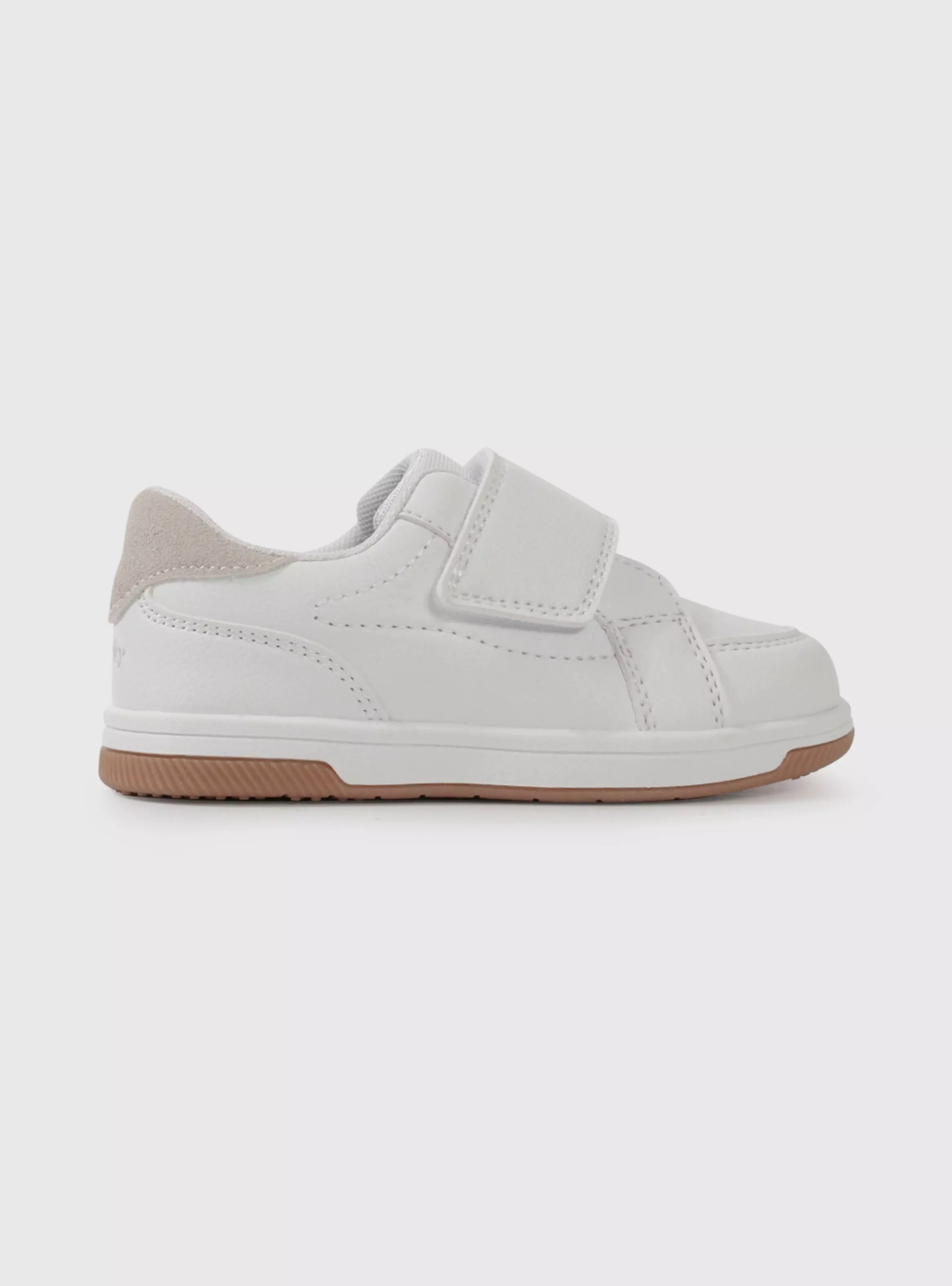 Imagen ampliada #1 para Zapatilla Urbana White Velcro Nia