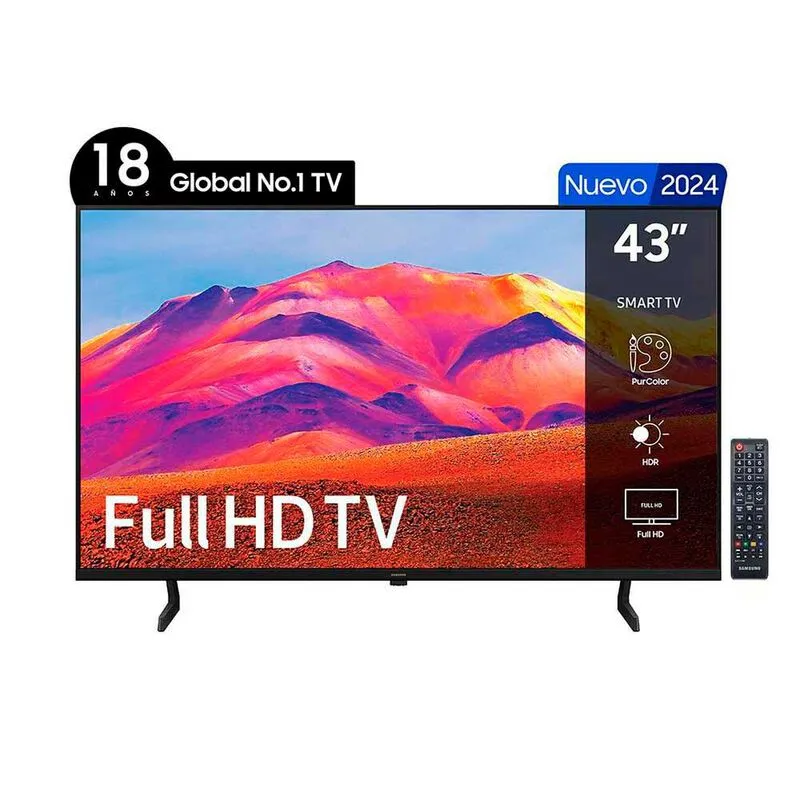 Miniatura de Samsung LED Smart TV UN43T5203AGXZS 43 FHD Tizen Smart TV