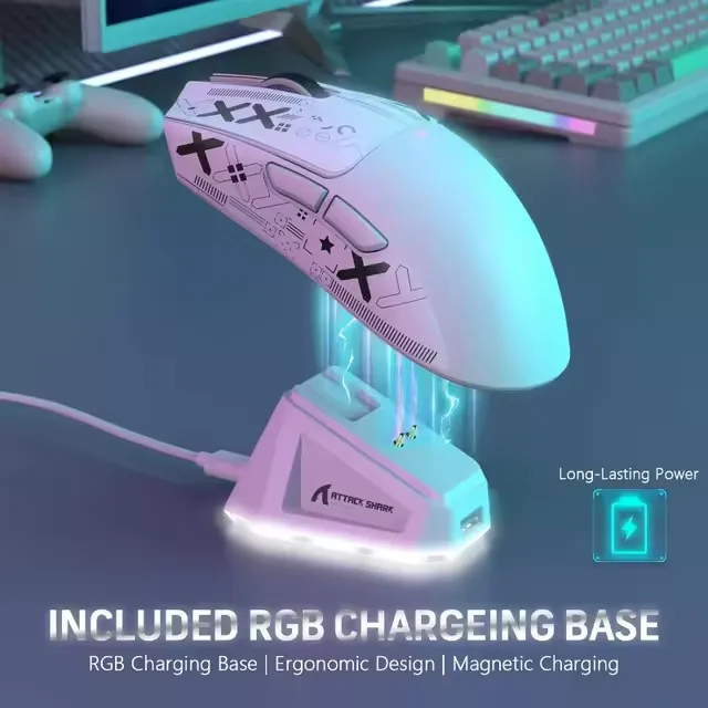 Miniatura de Ratn para juegos ATTACK SHARK X11