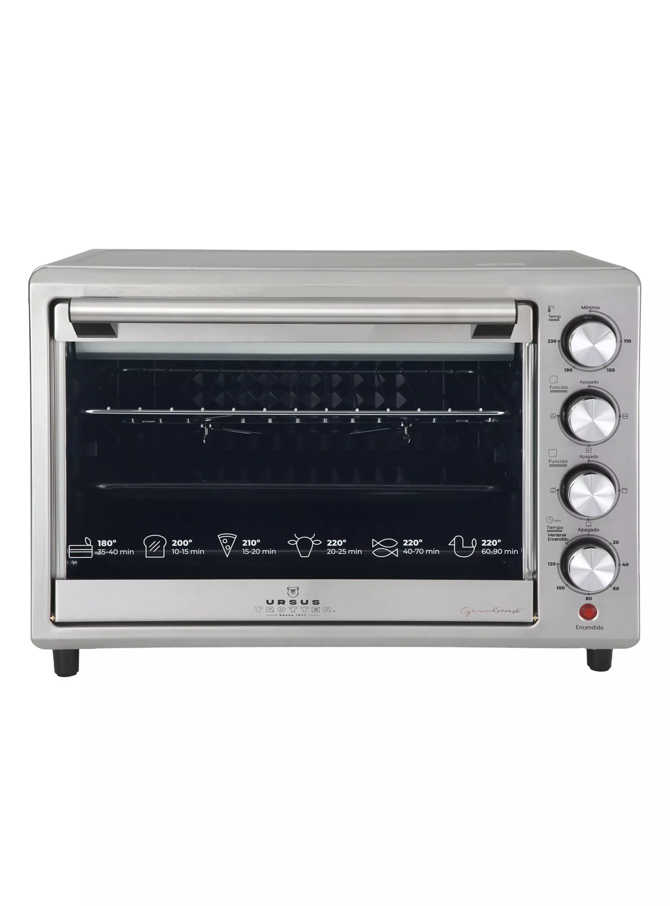 Imagen ampliada #1 para Horno Elctrico 38 Litros Backofen ProI 38L