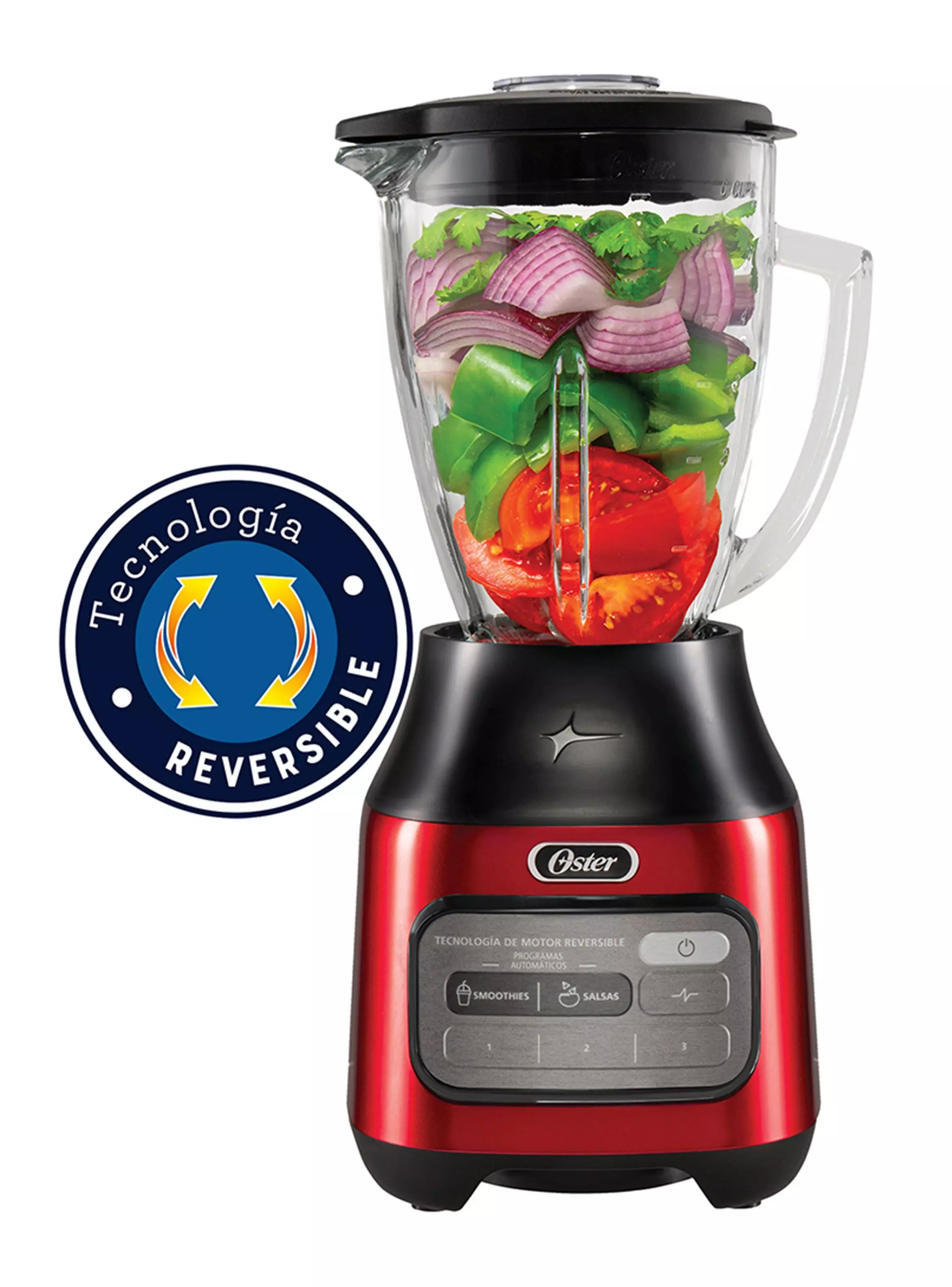 Imagen ampliada #1 para Licuadora Reversible 3 Velocidades 800W  Pulso BLSTPEGCRT