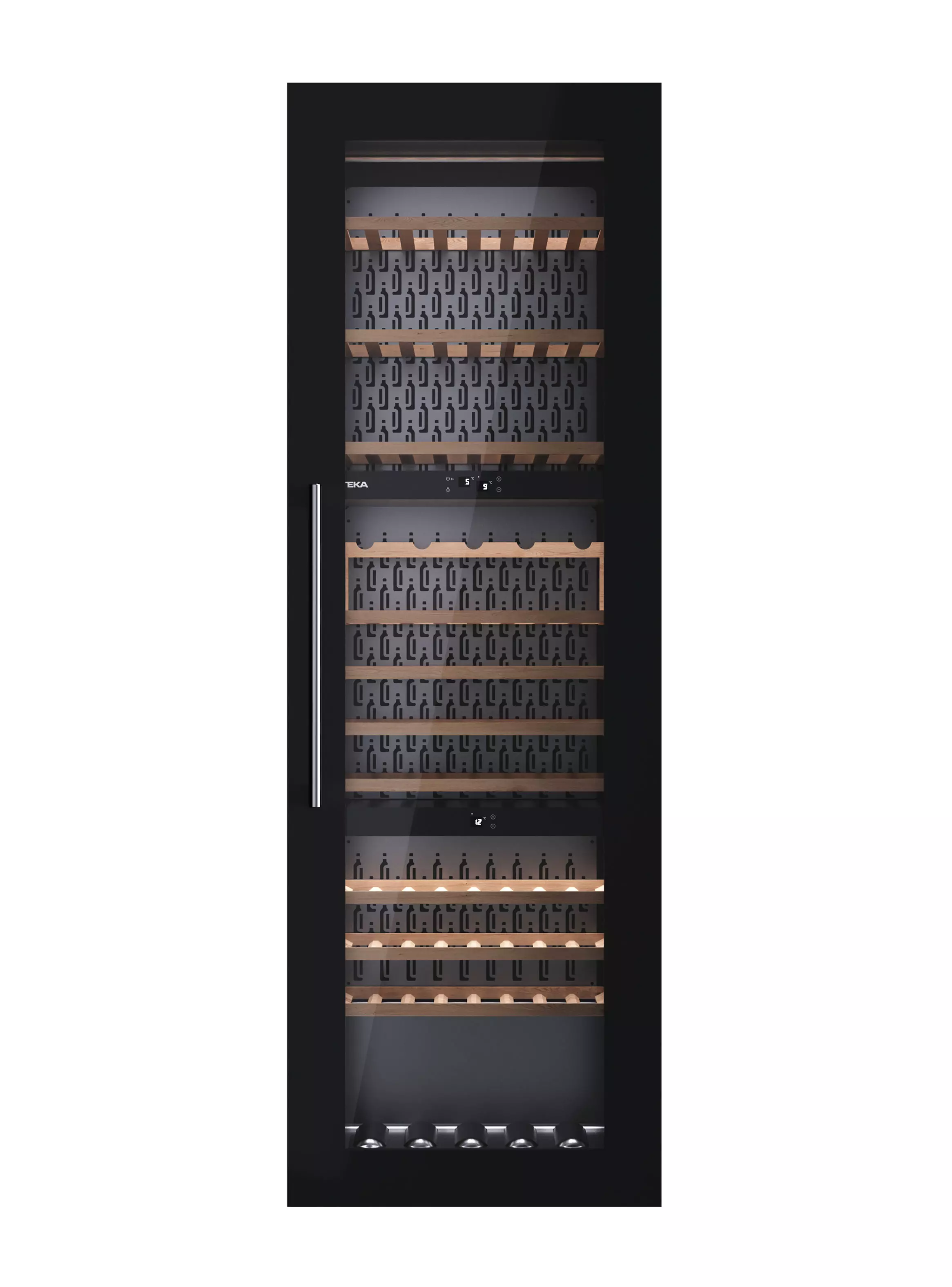 Imagen ampliada #1 para Cava de Vino 3 Zonas T 93 Botellas RVI 30097 GBK