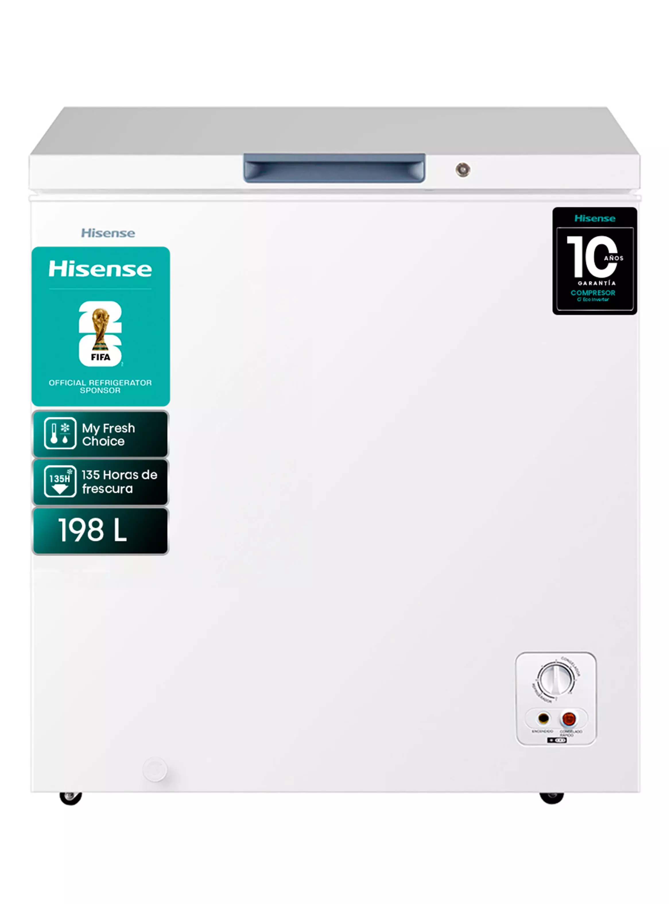 Imagen ampliada #1 para Freezer Horizontal Fro Directo 198 Litros FC258D4AW1 Dual Function