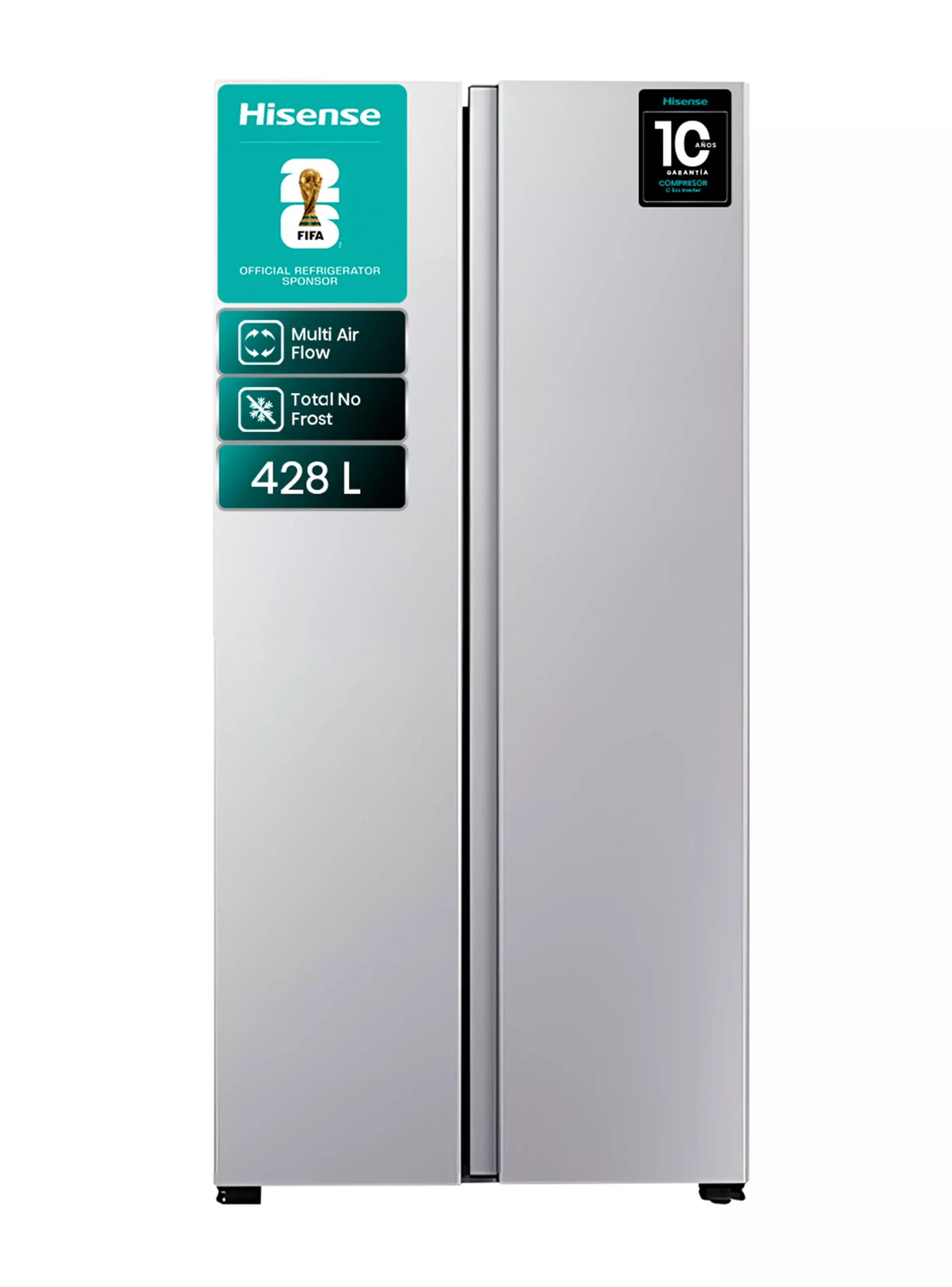 Imagen ampliada #1 para Refrigerador Side by Side No Frost 428 Litros RC56WS