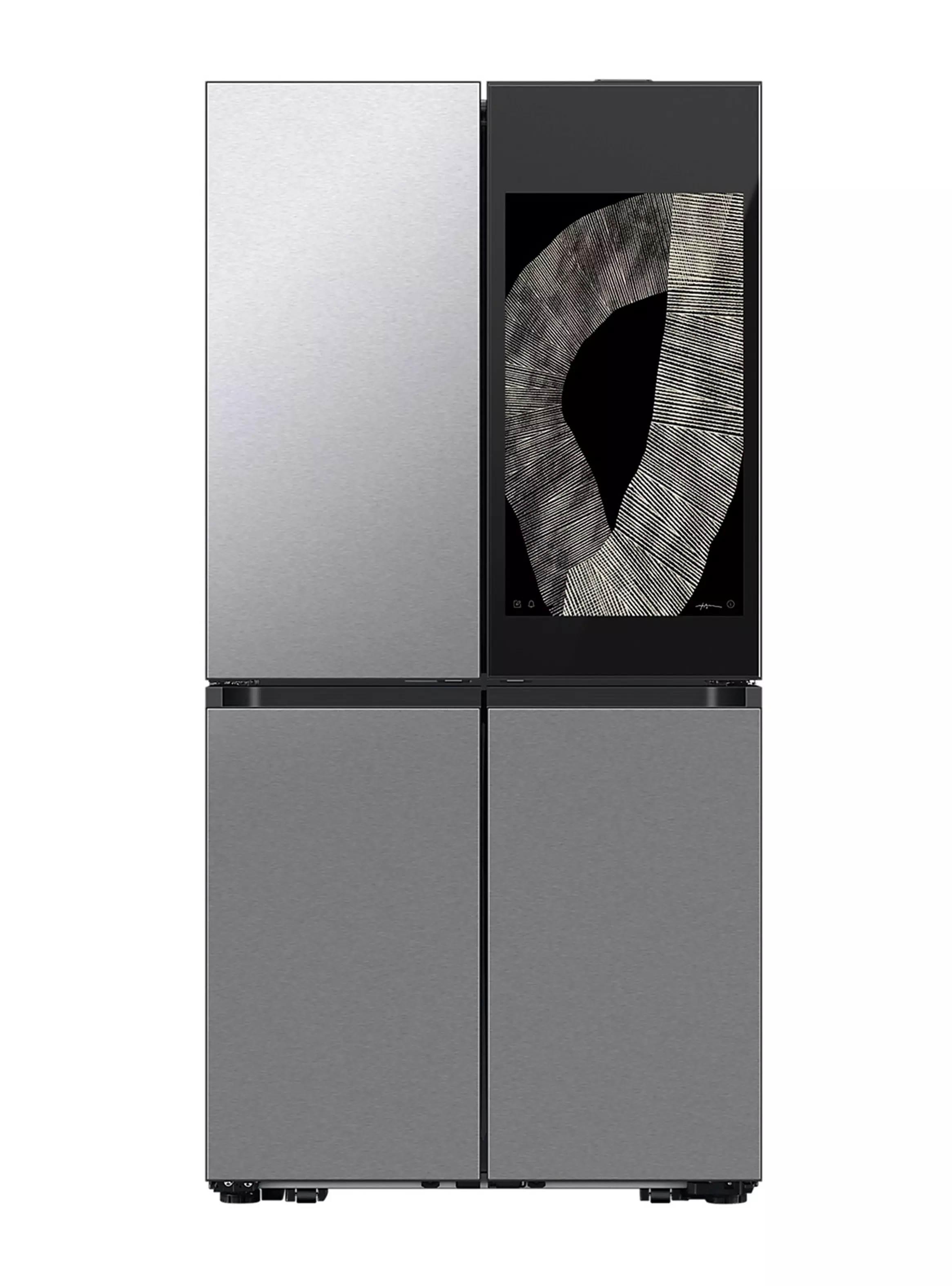 Miniatura de Refrigerador French Door No Frost 699 Litros Bespoke con IA Family Hub RF29DB9950QDZS
