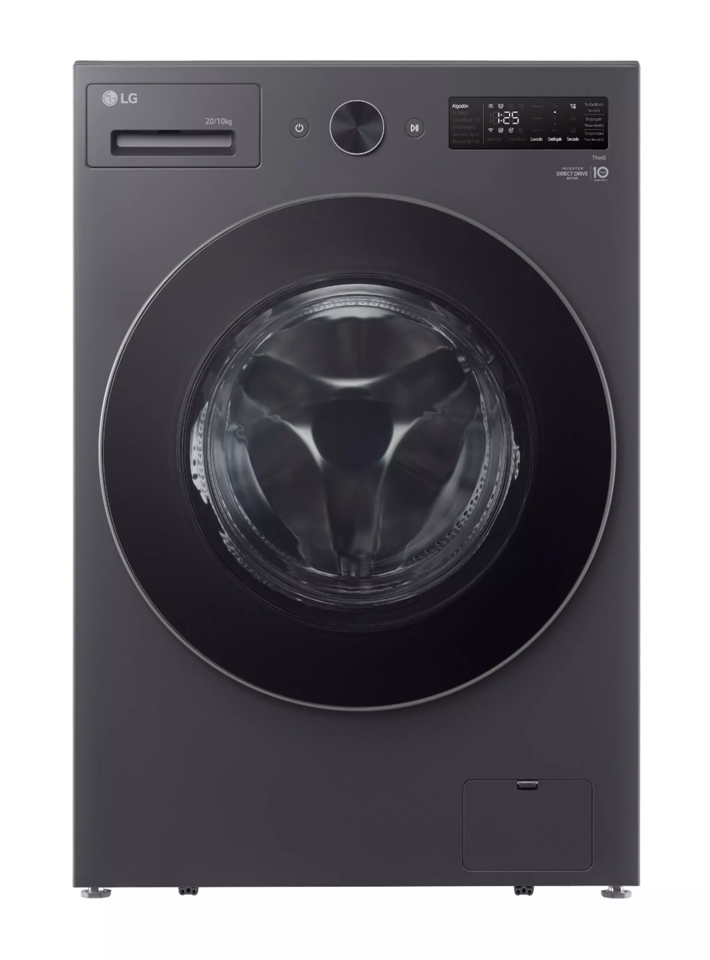 Miniatura de Lavadora Secadora Frontal 2010 Kg WD20EGNTSPG LG